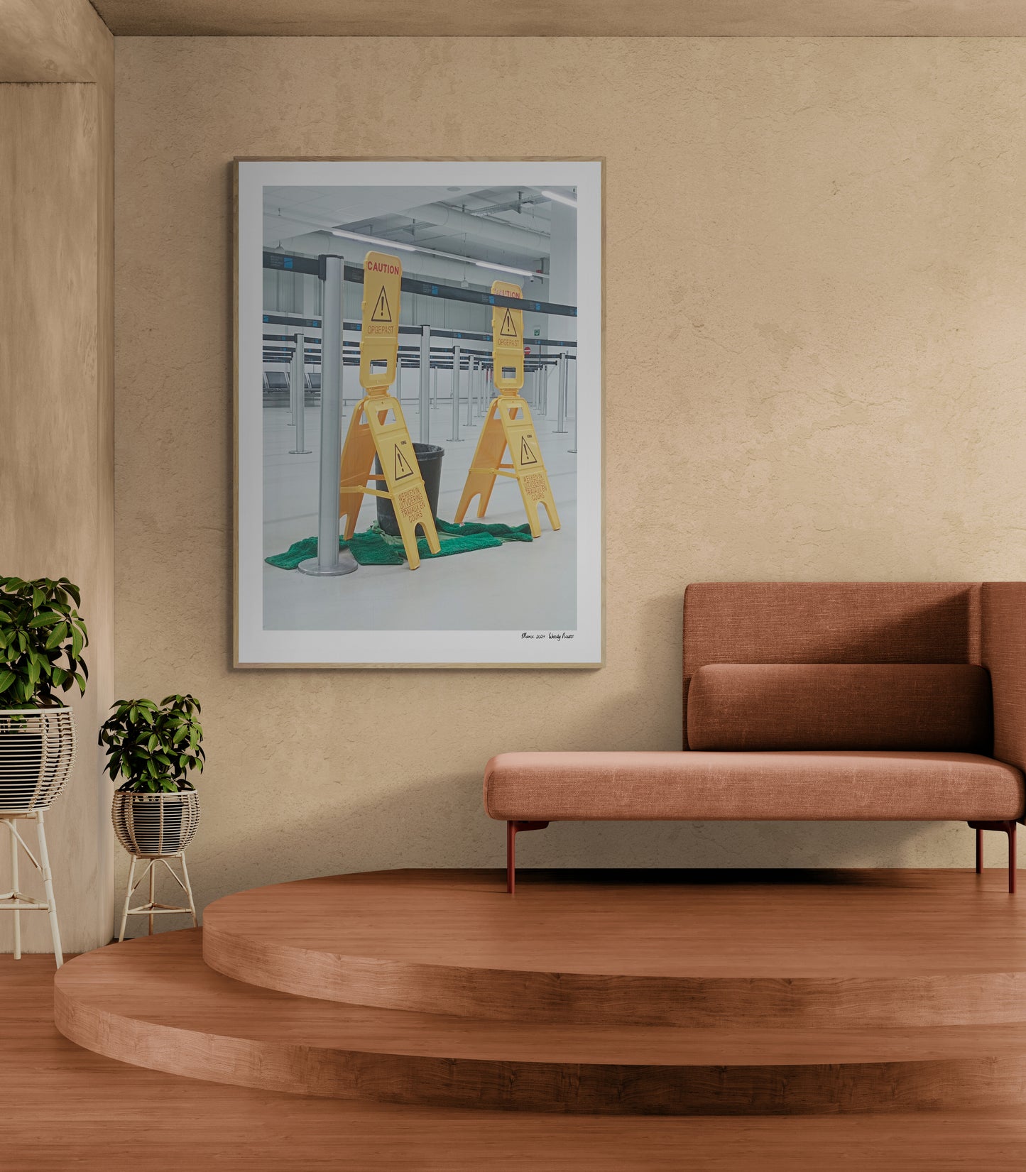 Watch your step | Framed & Mounted Print