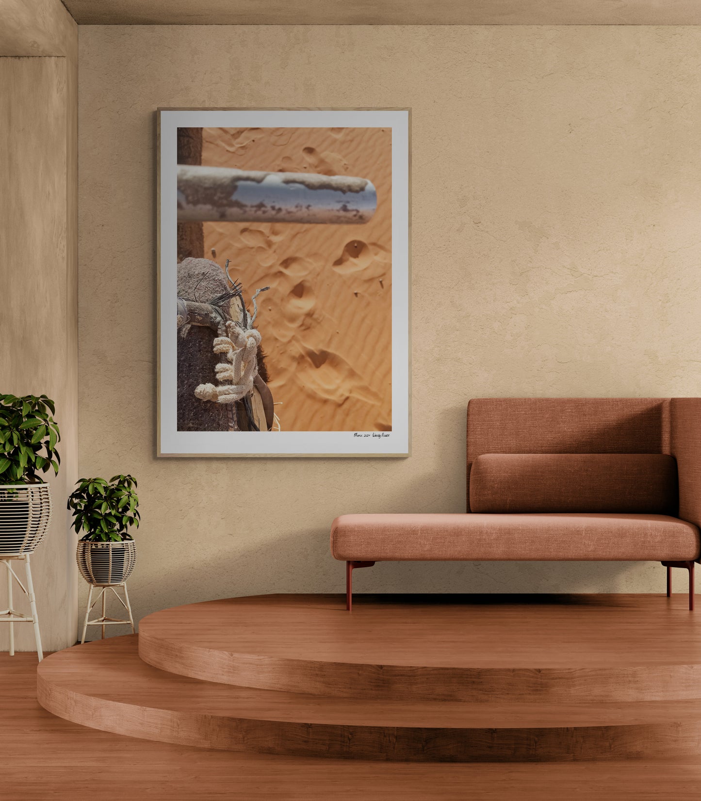 Camel Ride | Framed & Mounted Print