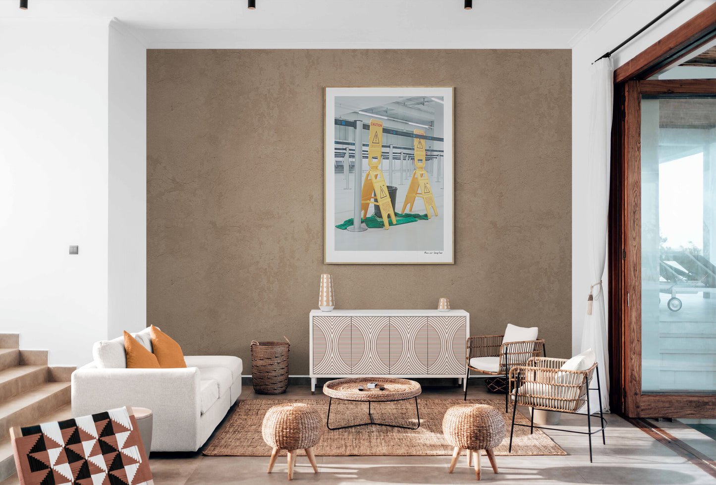 Watch your step | Framed & Mounted Print