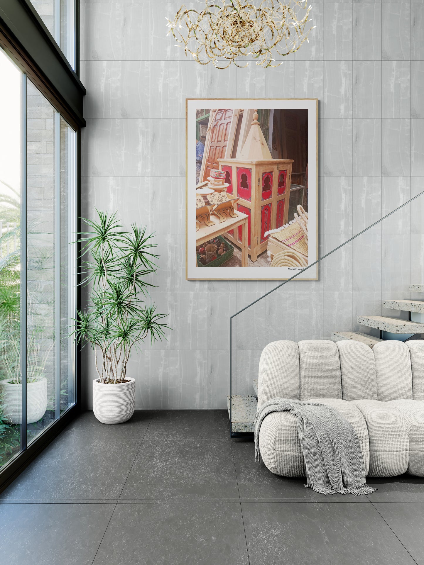 Bride carriage | Framed & Mounted Print