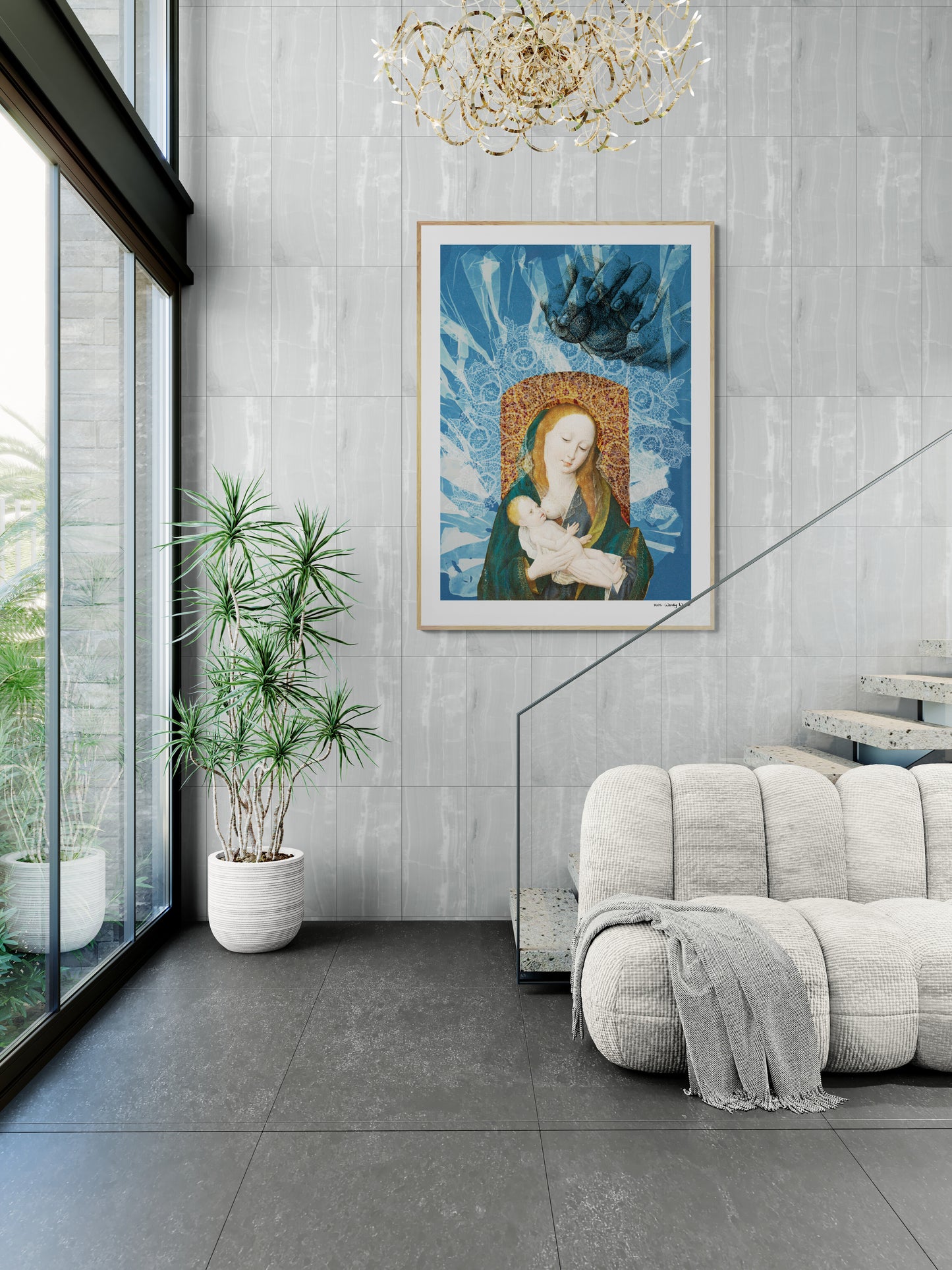 Feeding | Framed & Mounted Print