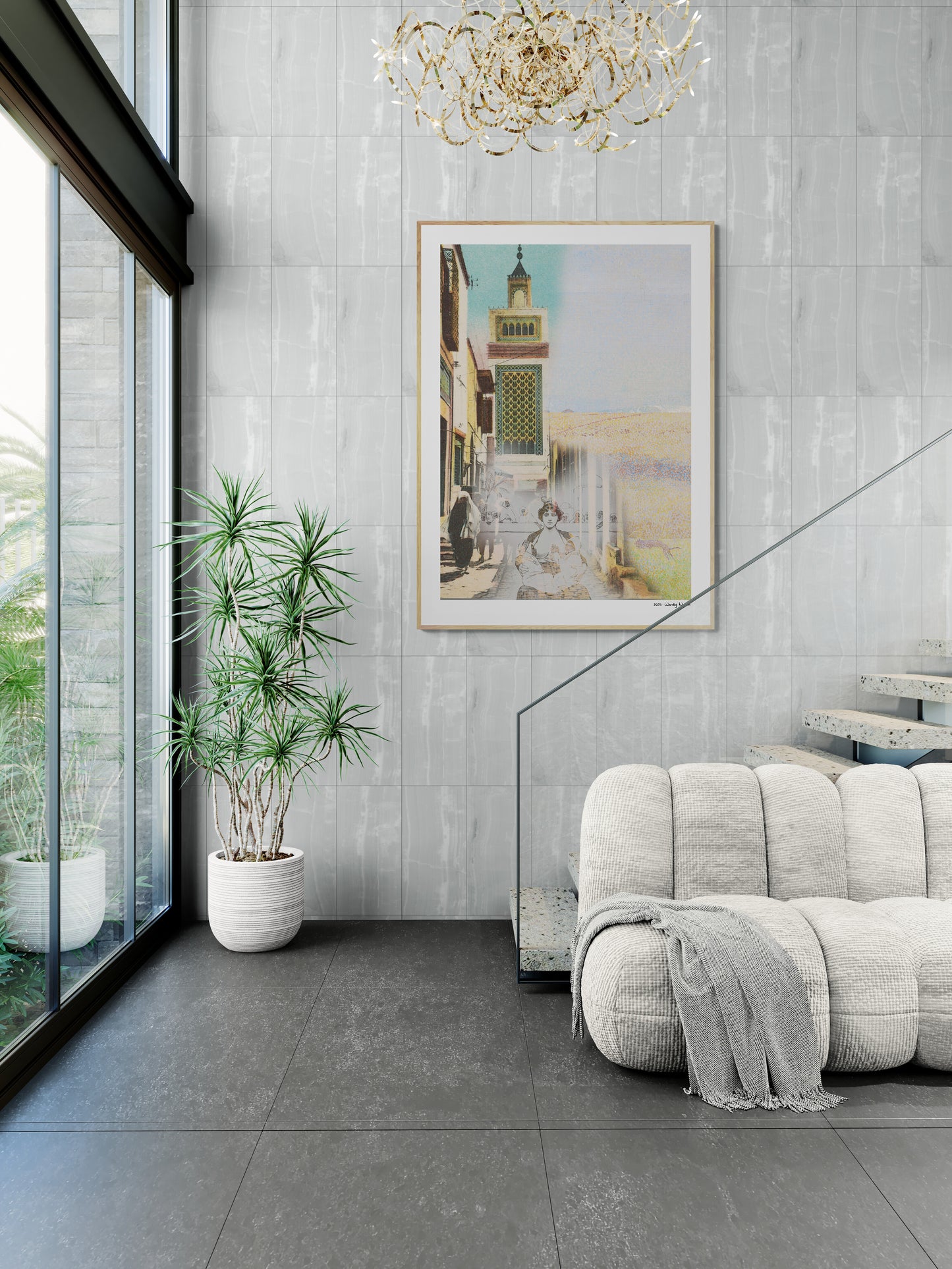 Watching | Framed & Mounted Print