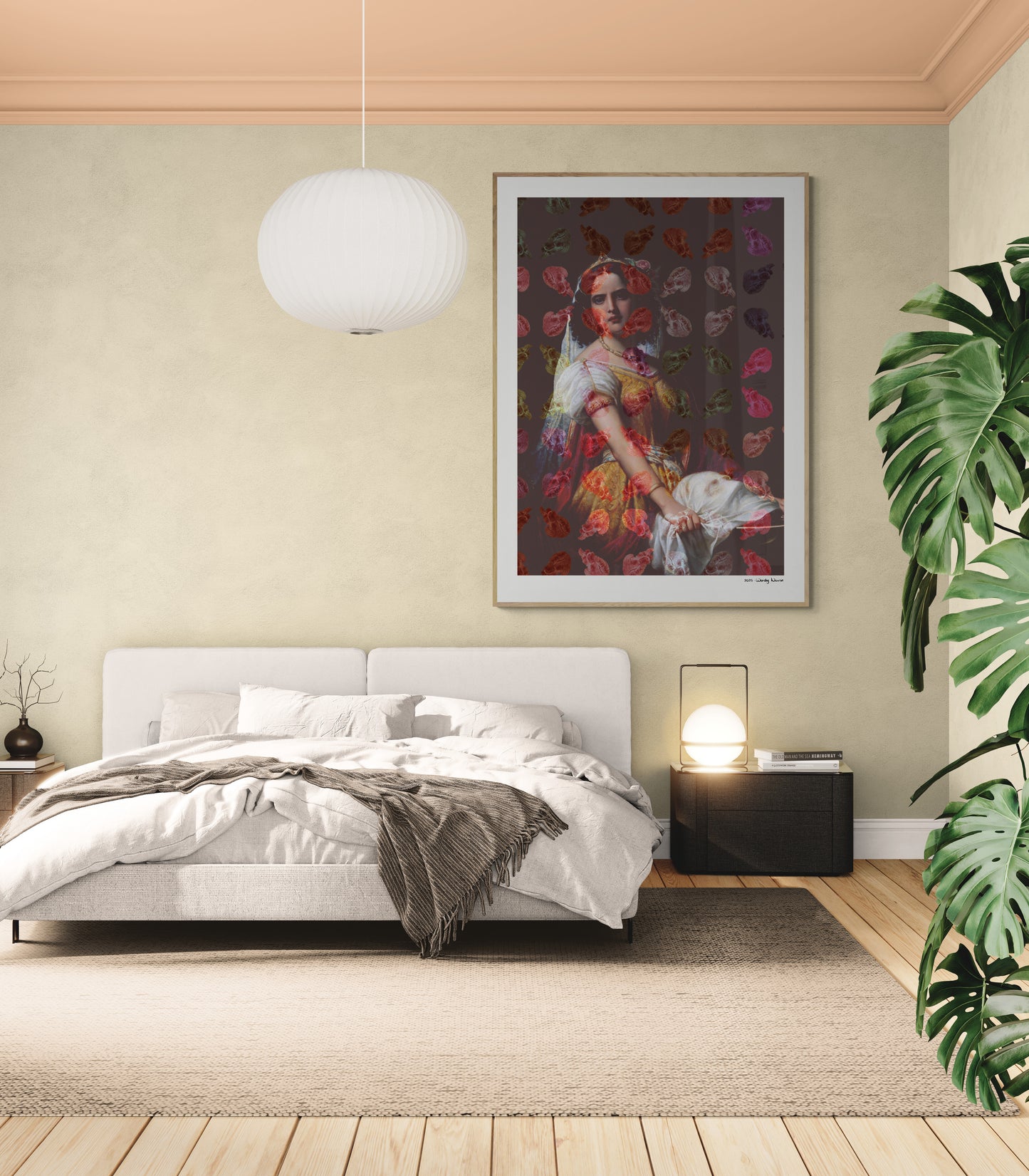 Eating | Framed & Mounted Print