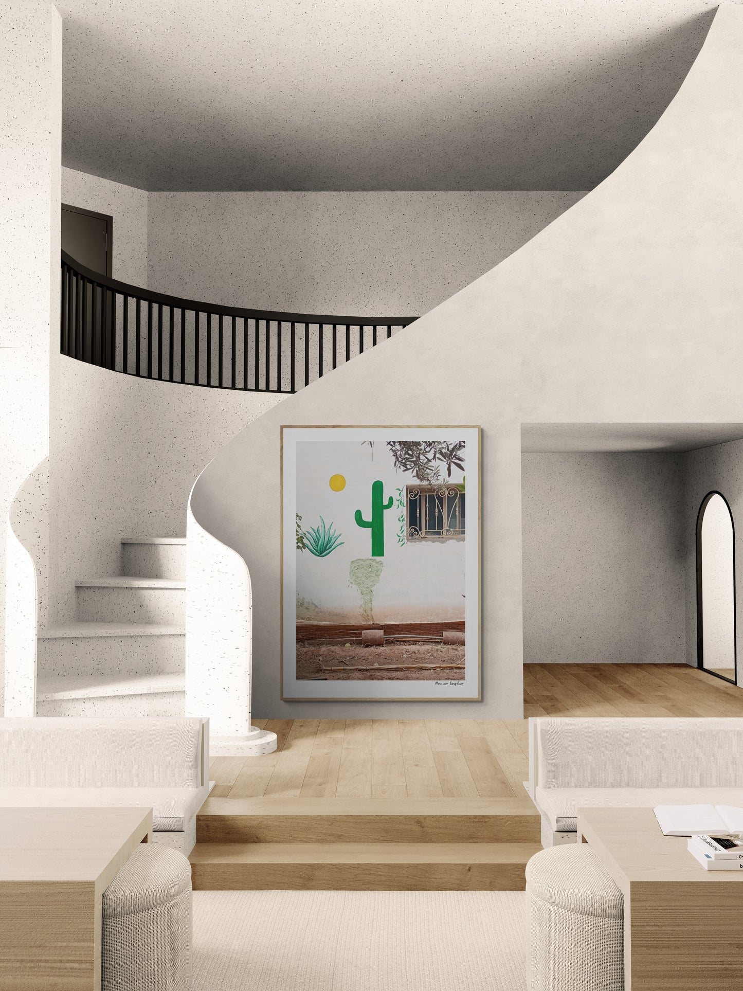 Cactus |  Framed & Mounted Print