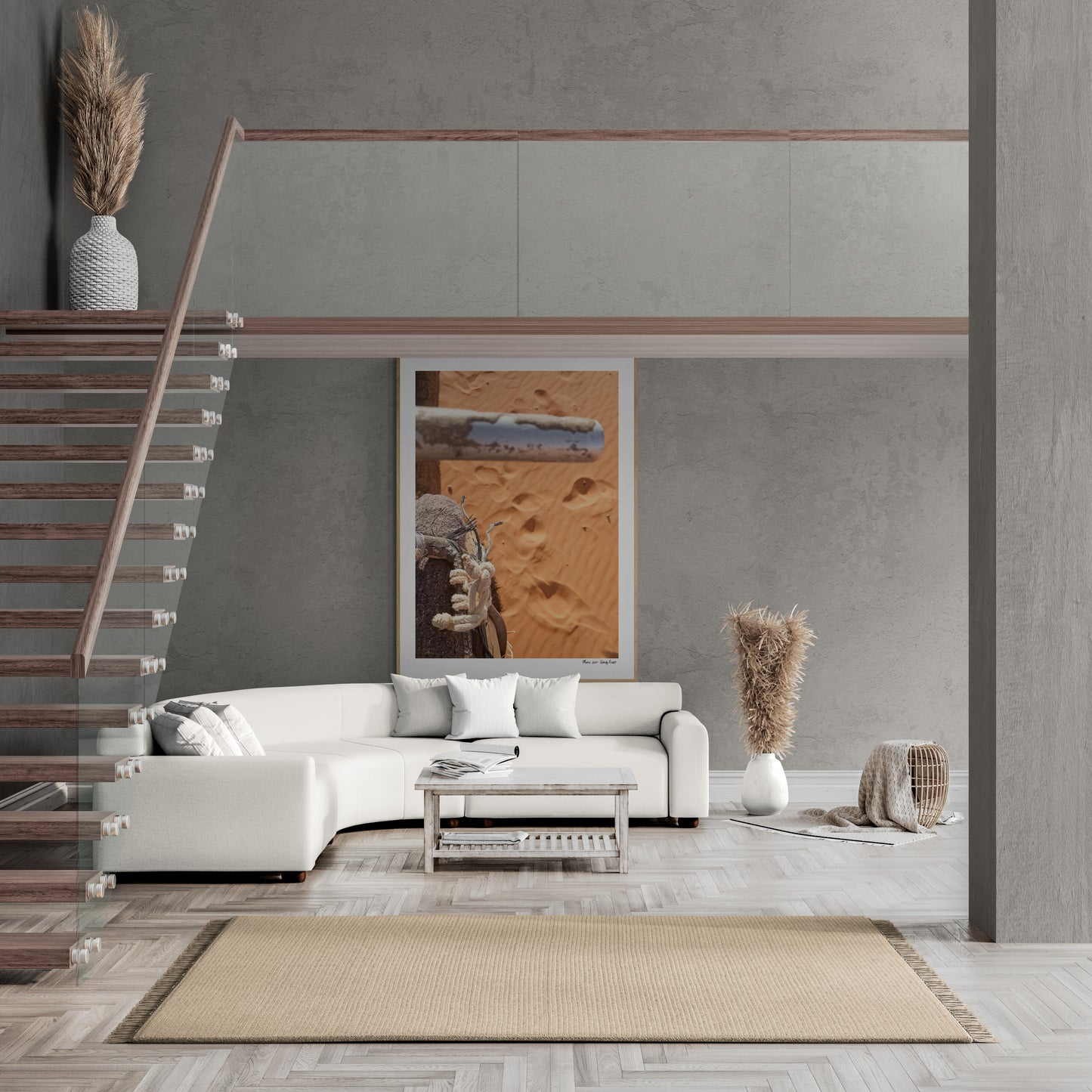 Camel Ride | Framed & Mounted Print