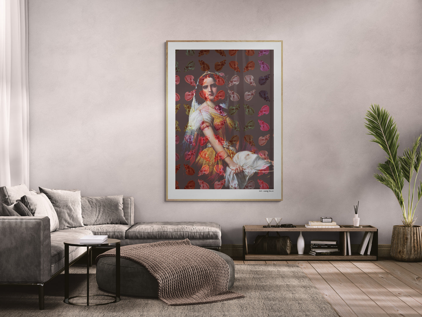 Eating | Framed & Mounted Print