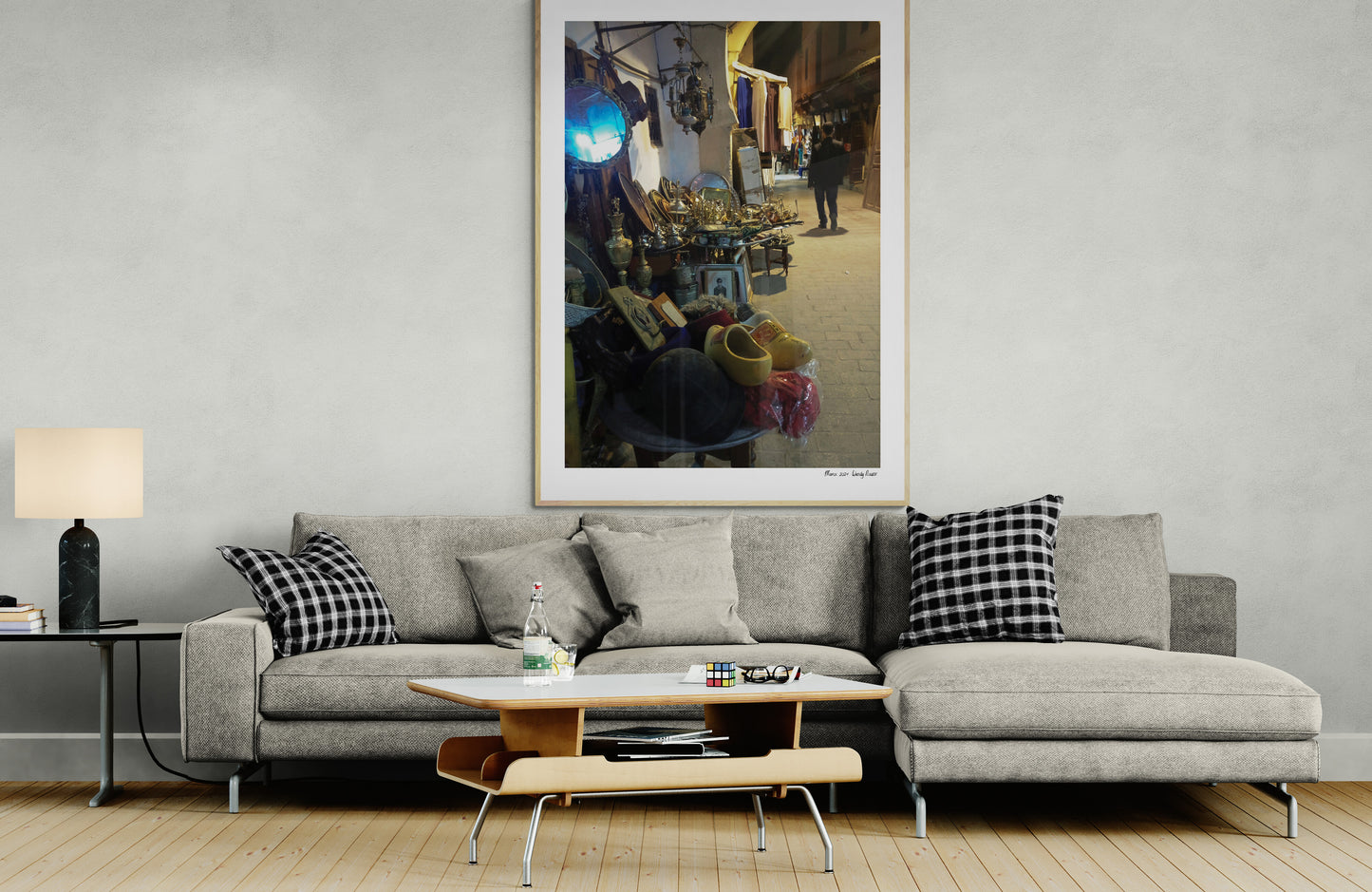 Wooden shoes | Framed & Mounted Print