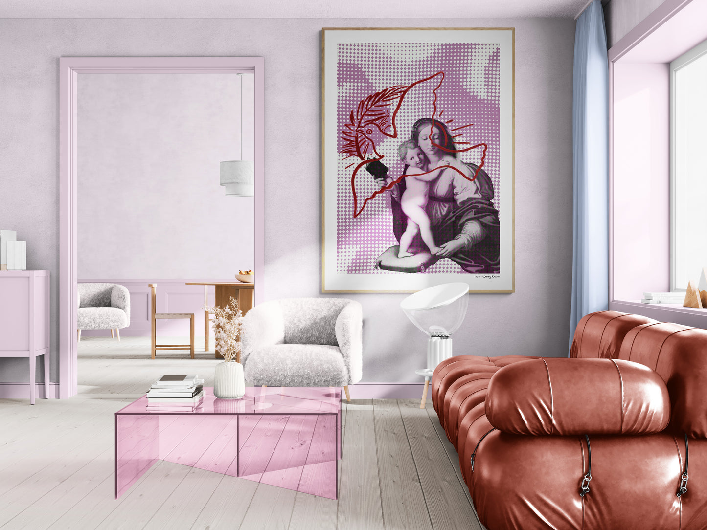 Flying | Framed & Mounted Print