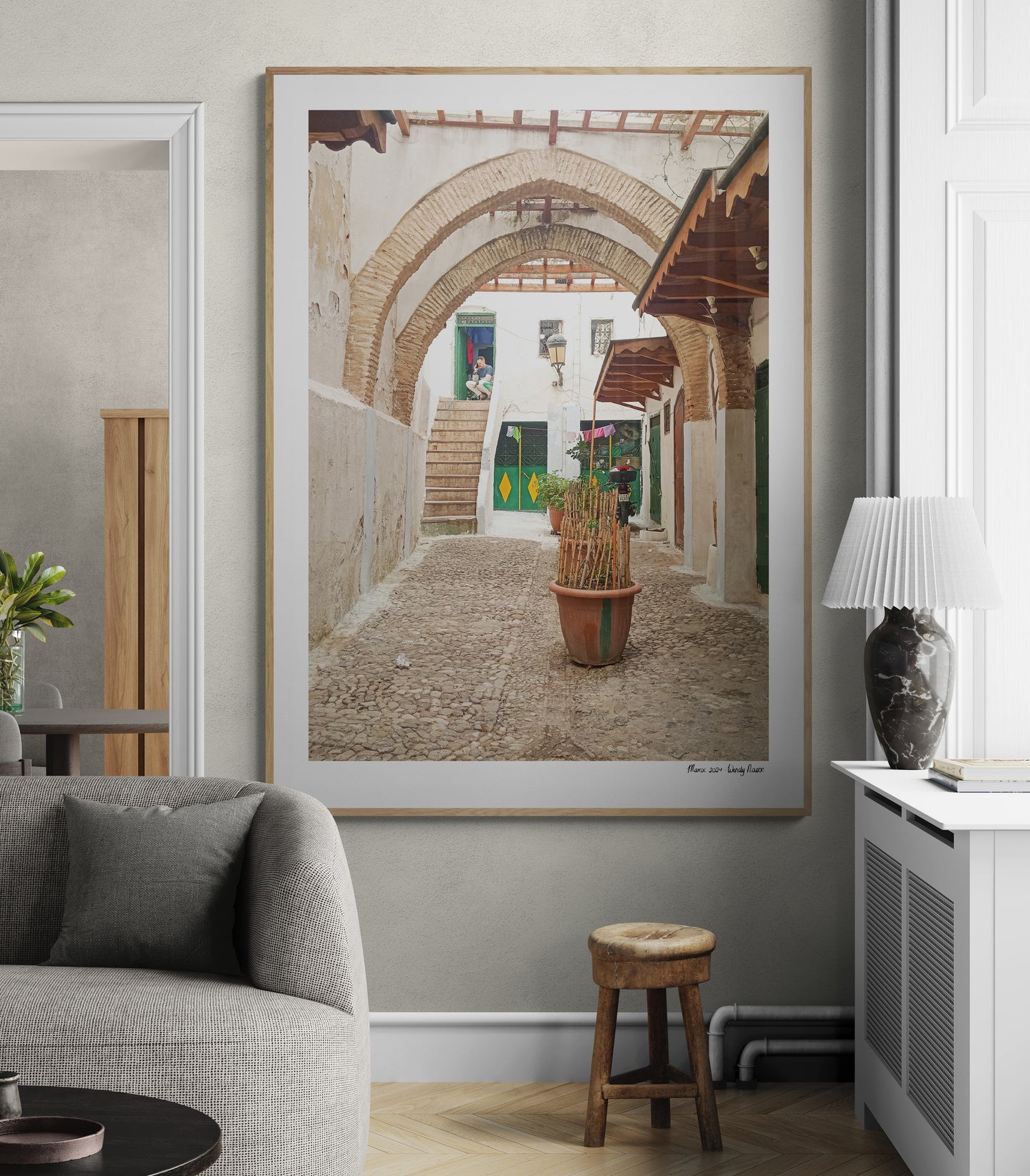 Square Tetouan | Framed & Mounted Print
