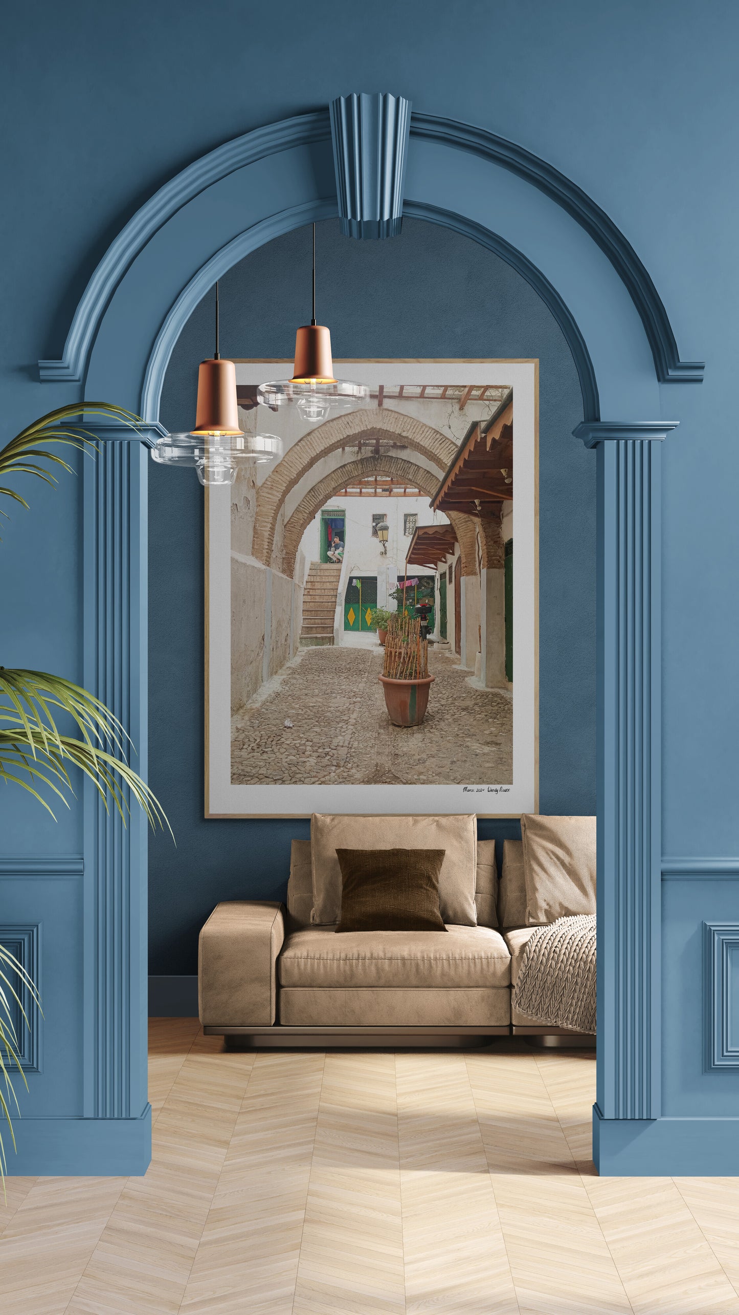 Square Tetouan | Framed & Mounted Print