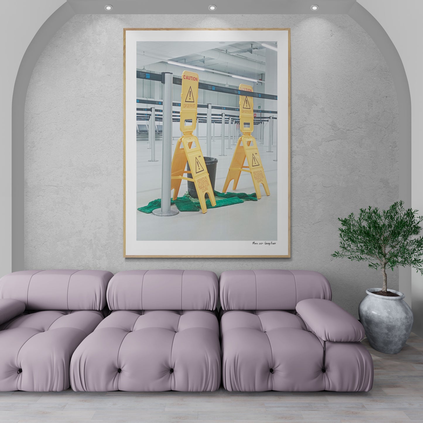 Watch your step | Framed & Mounted Print