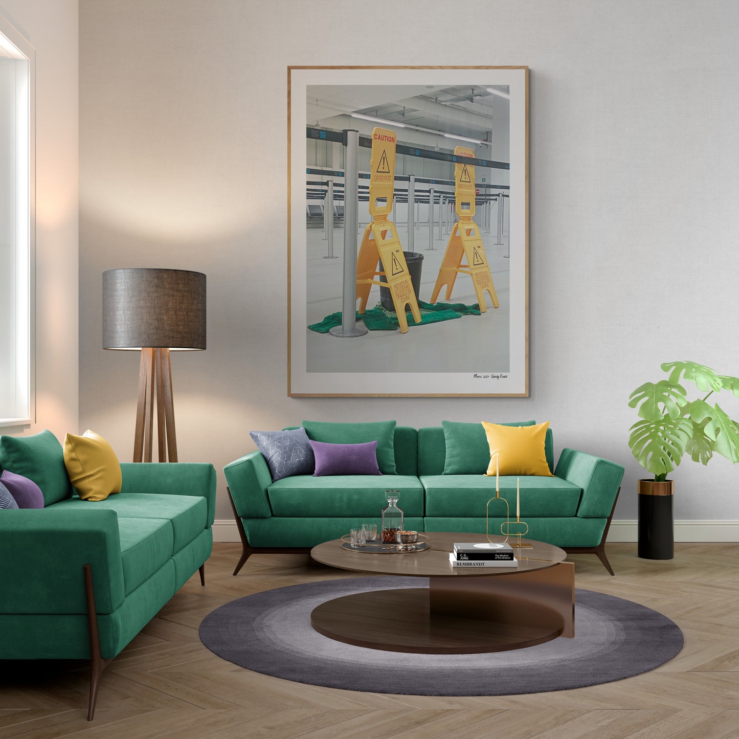 Watch your step | Framed & Mounted Print