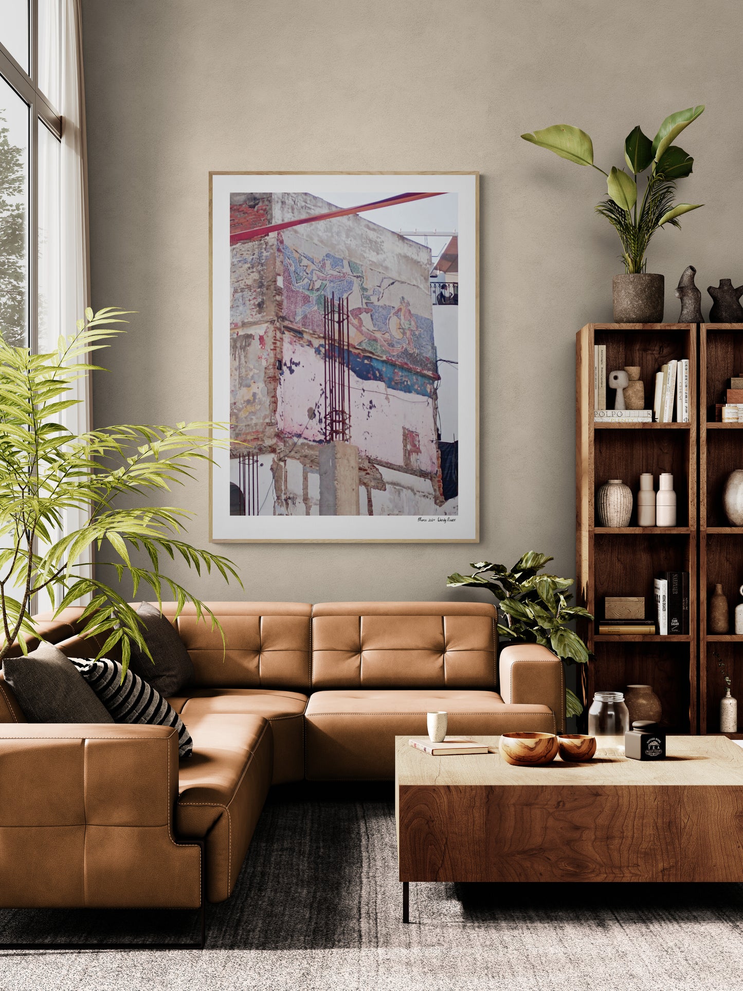 Fresco | Framed & Mounted Print