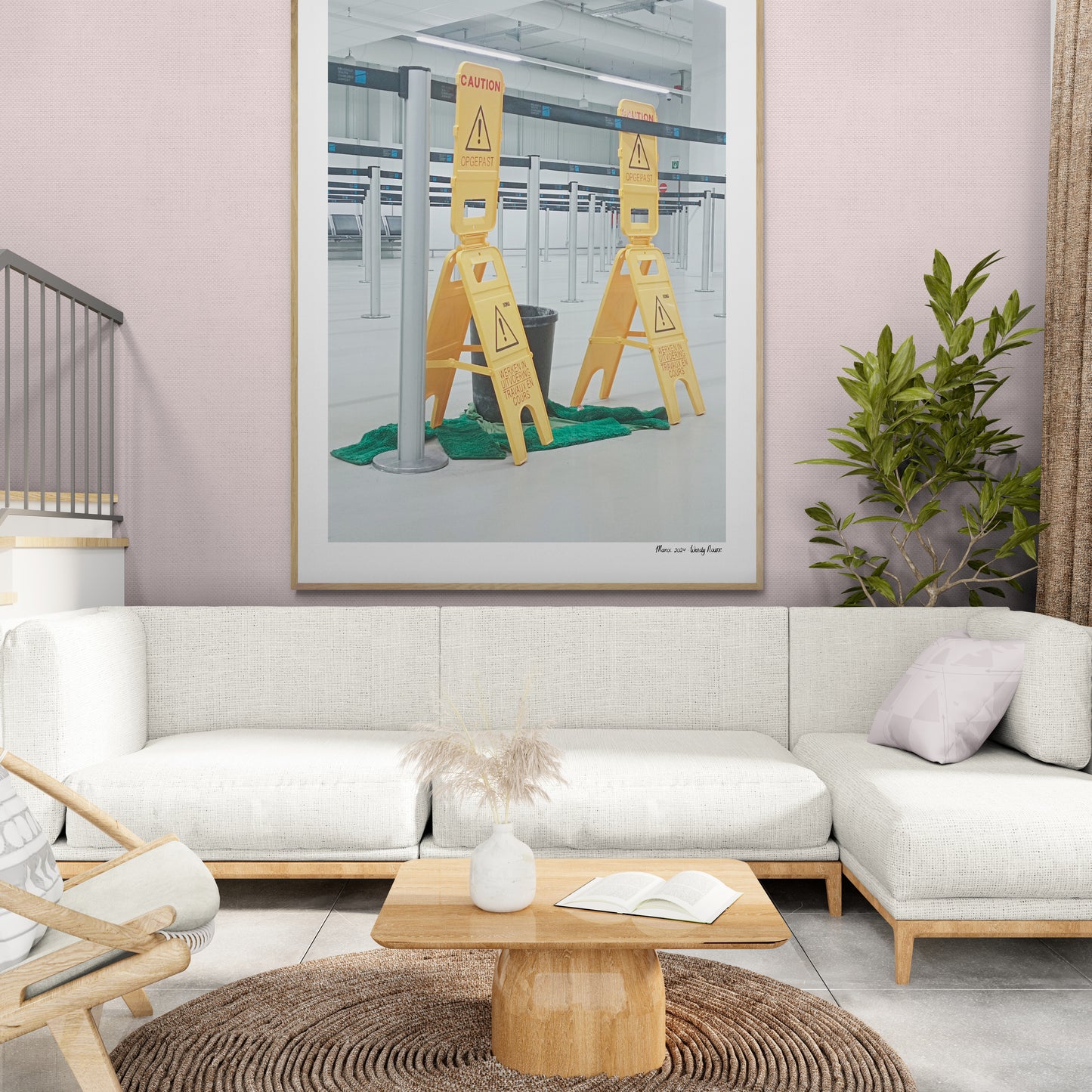 Watch your step | Framed & Mounted Print