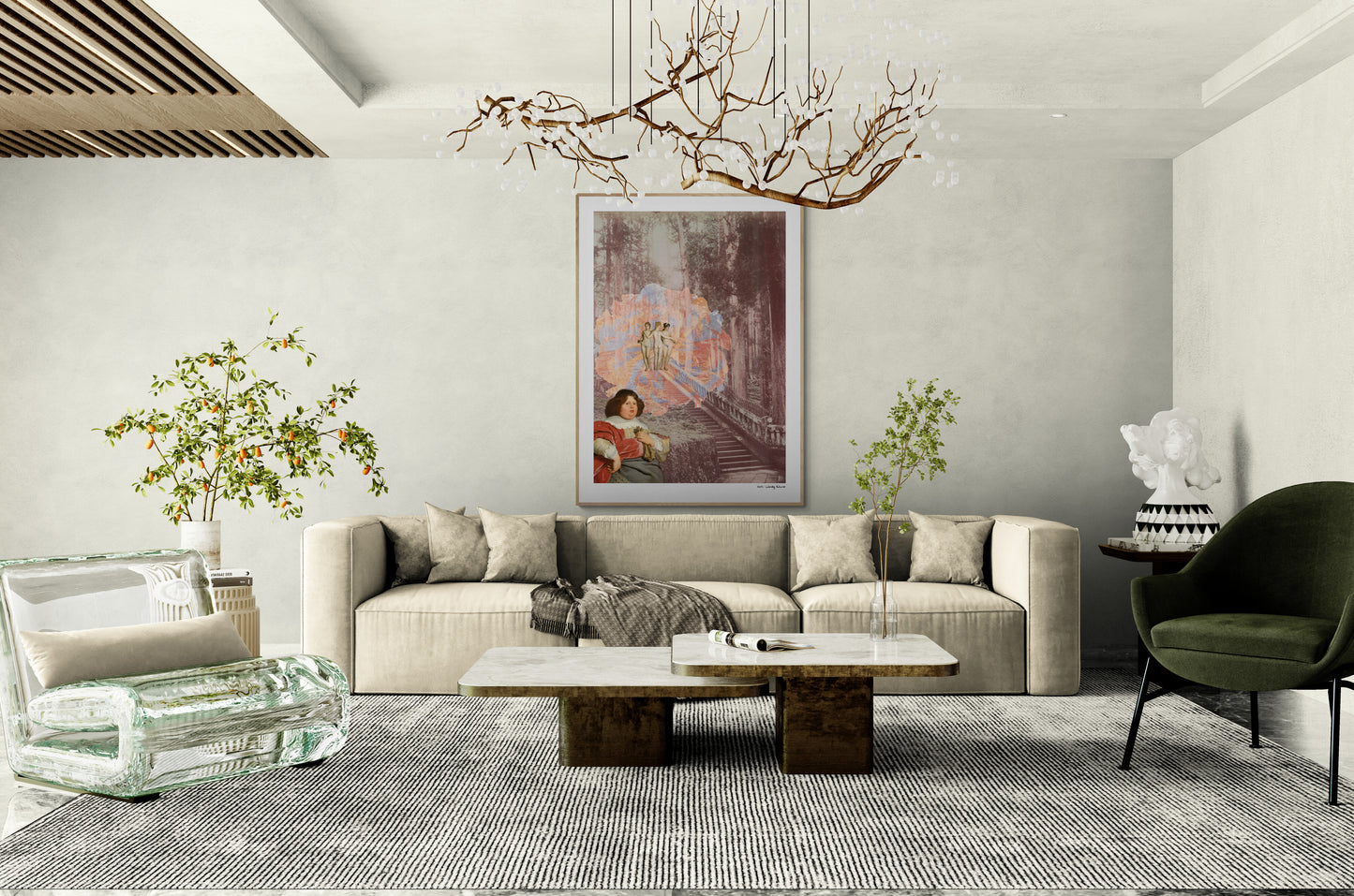 Dreaming | Framed & Mounted Print