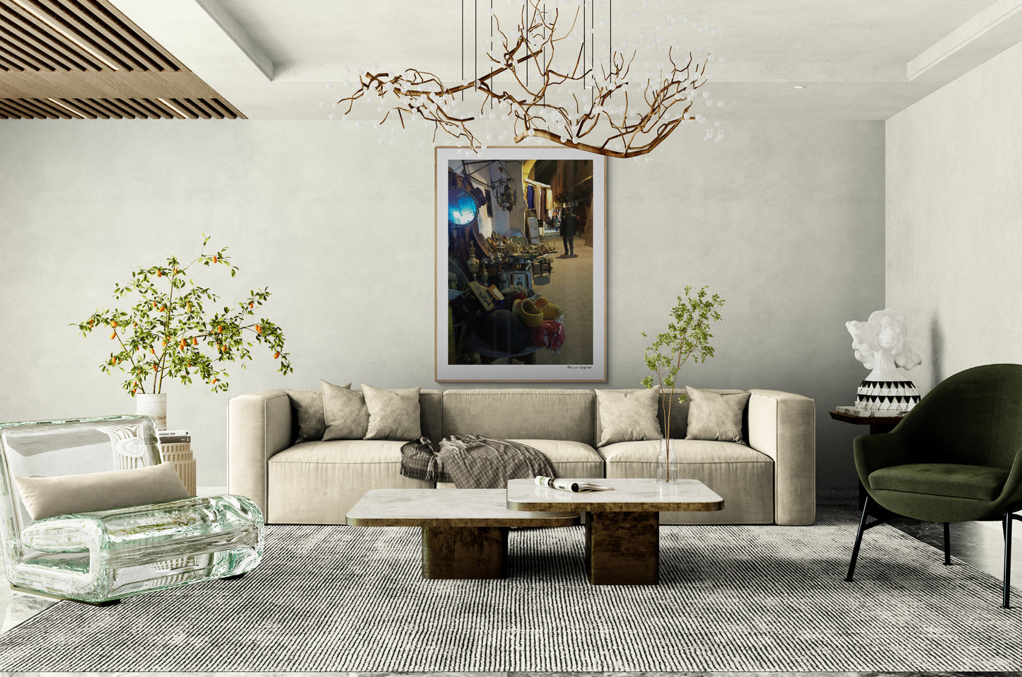 Wooden shoes | Framed & Mounted Print