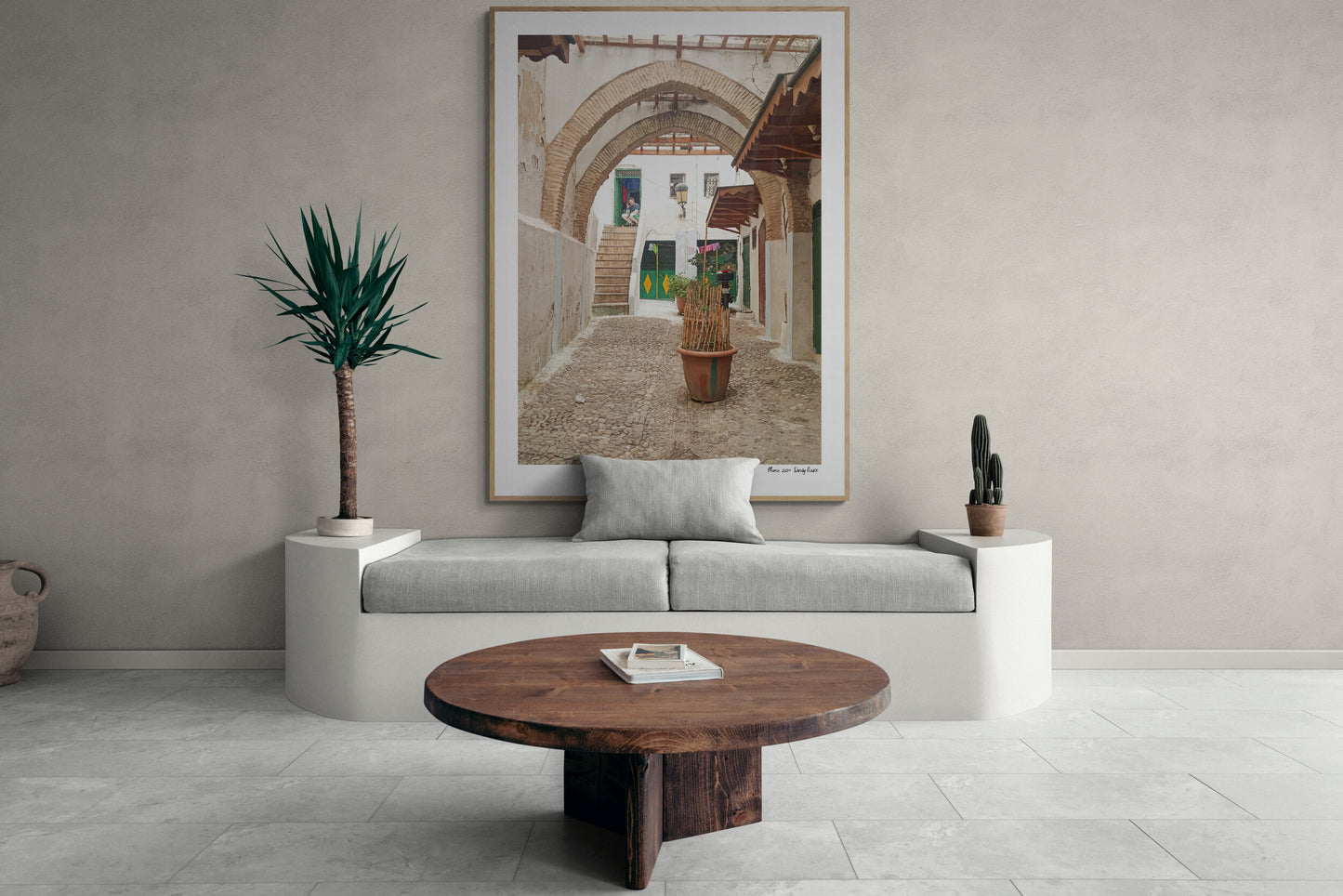 Square Tetouan | Framed & Mounted Print