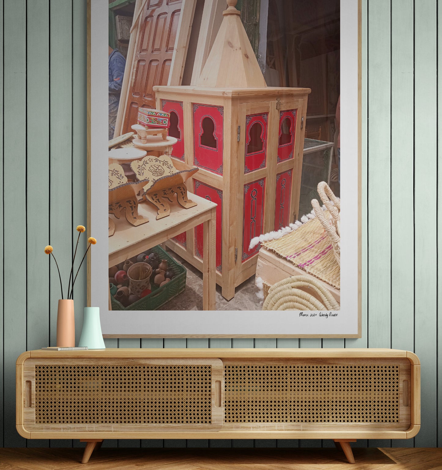 Bride carriage | Framed & Mounted Print