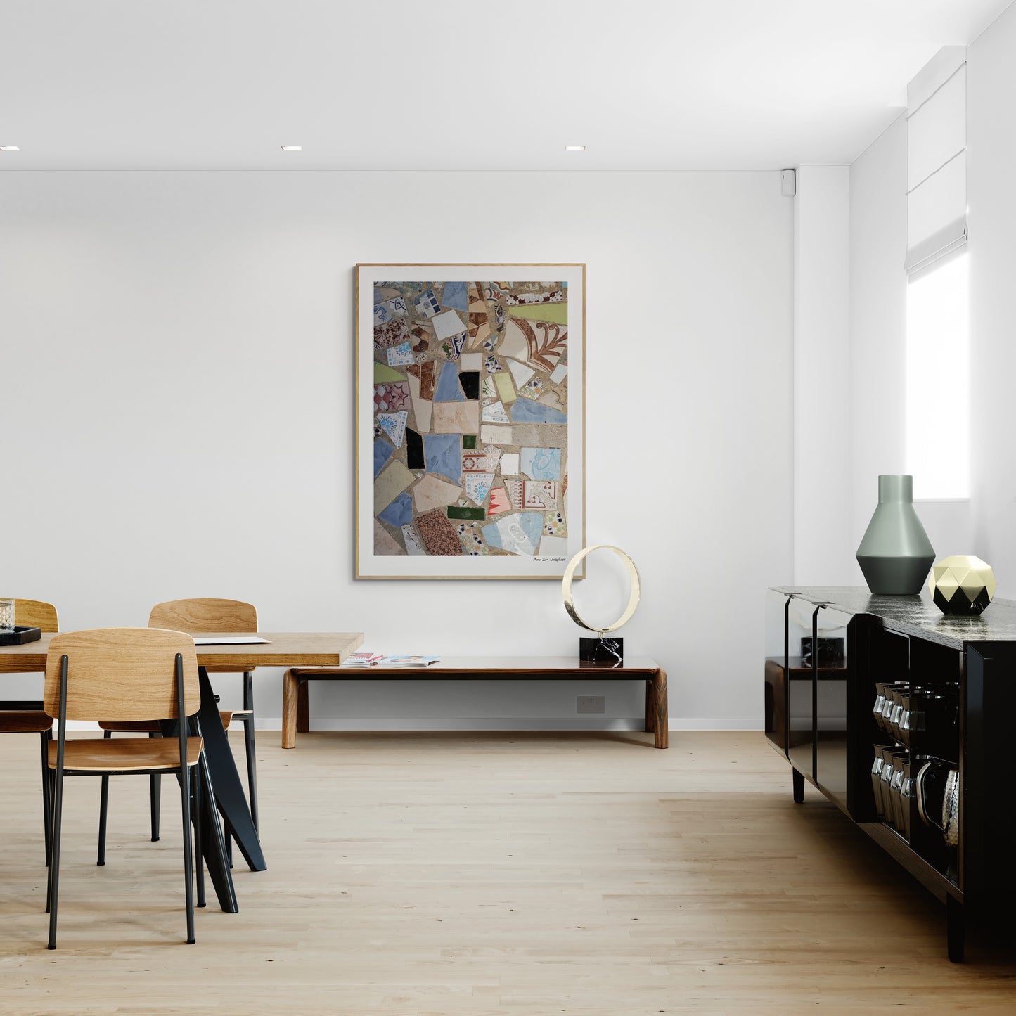 Tilework |  Framed & Mounted Print