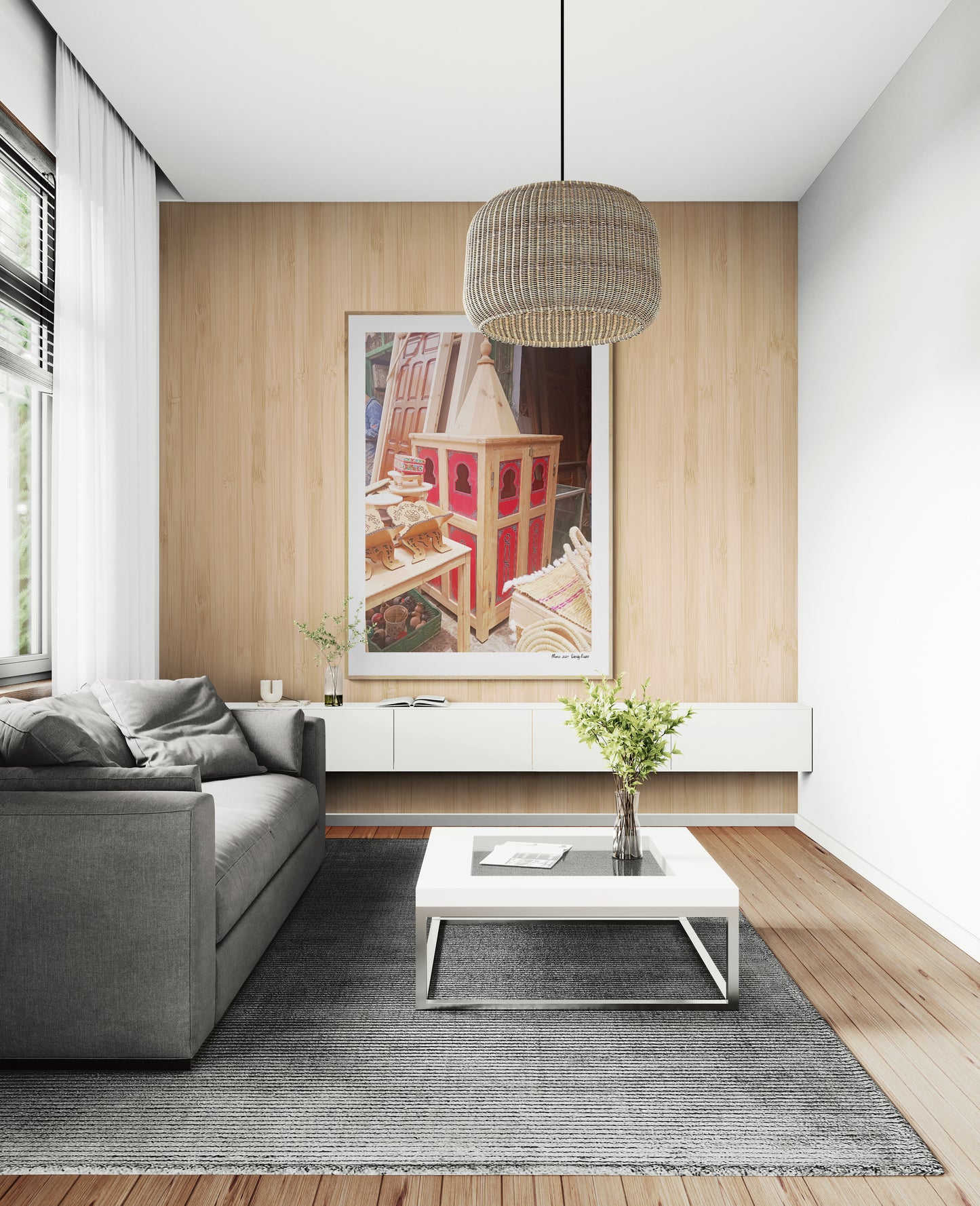 Bride carriage | Framed & Mounted Print