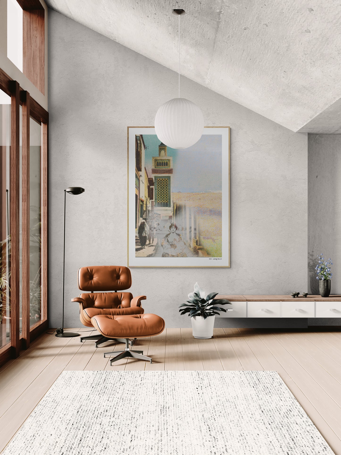 Watching | Framed & Mounted Print