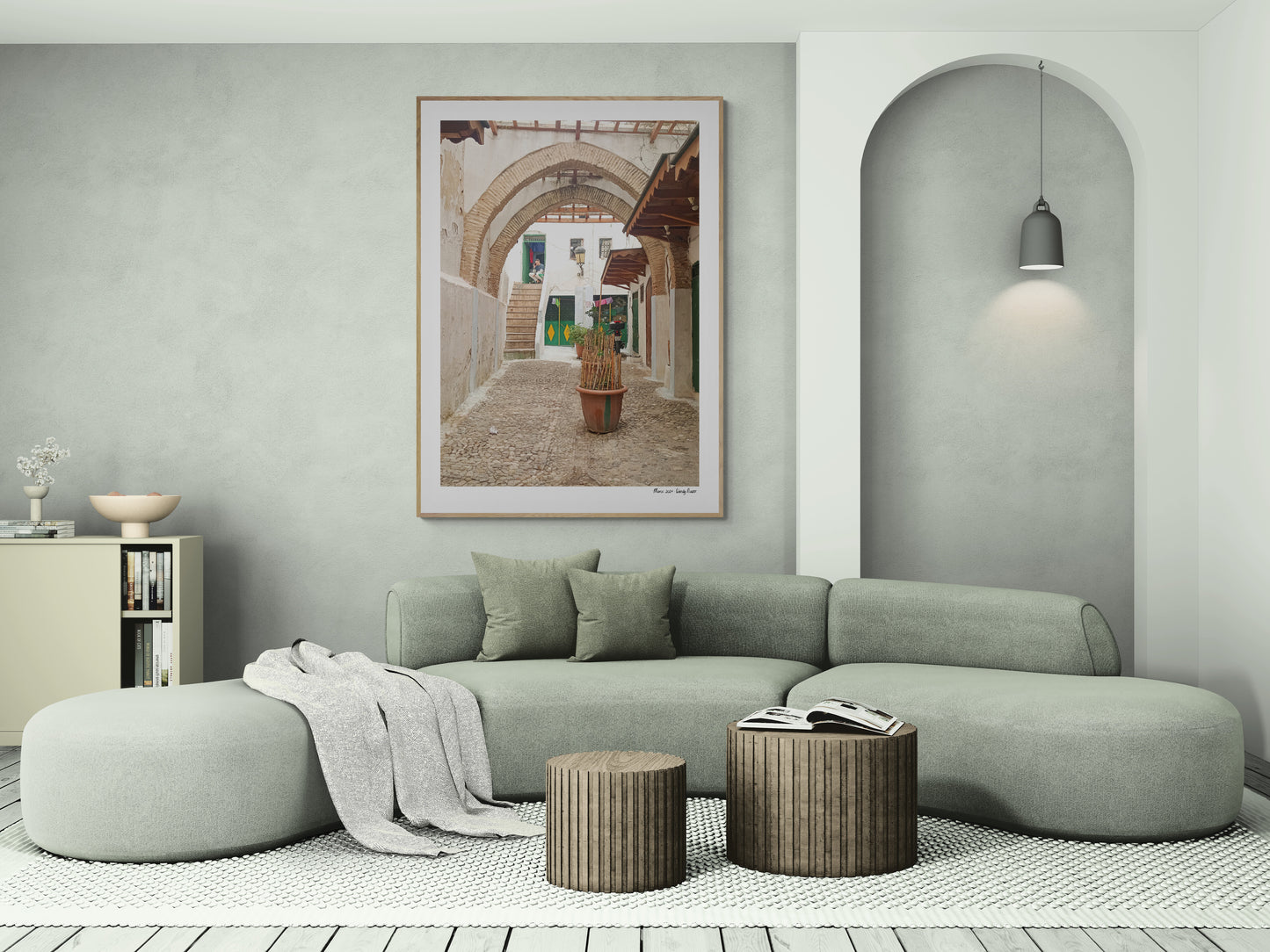 Square Tetouan | Framed & Mounted Print