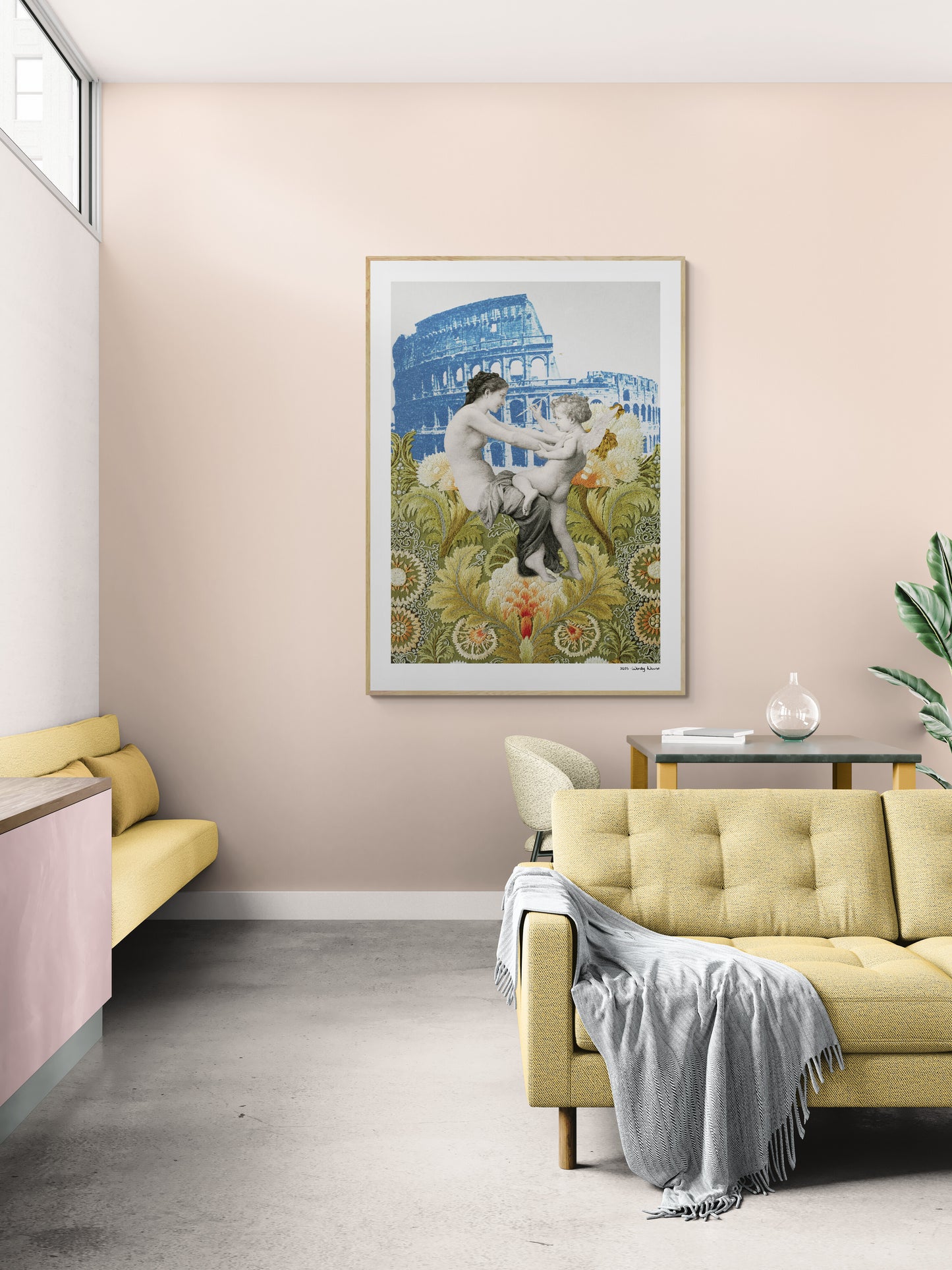 Fighting | Framed & Mounted Print