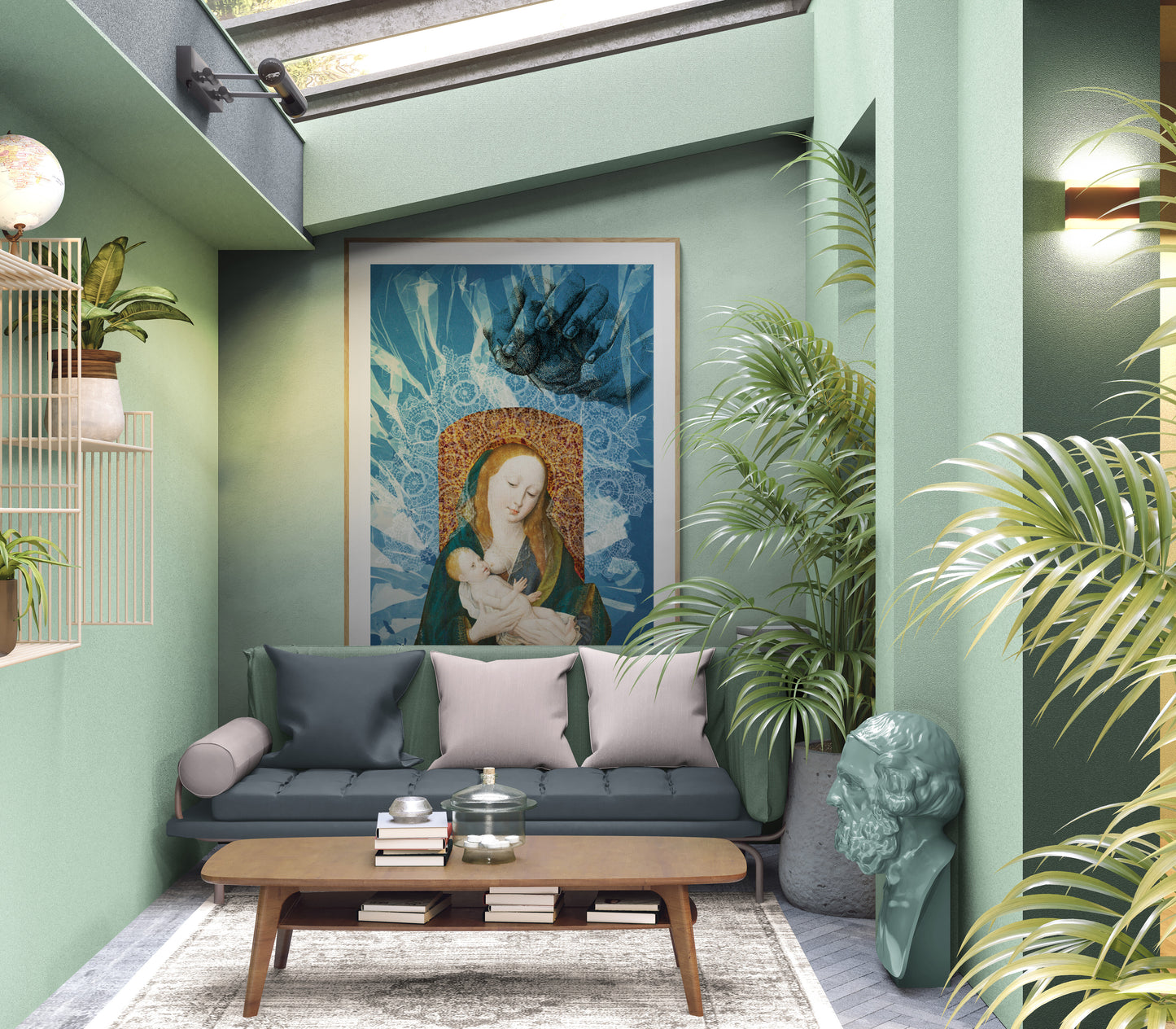 Feeding | Framed & Mounted Print