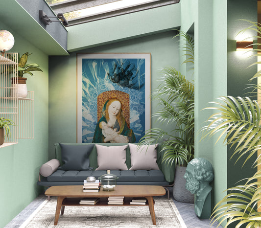 Feeding | Framed & Mounted Print