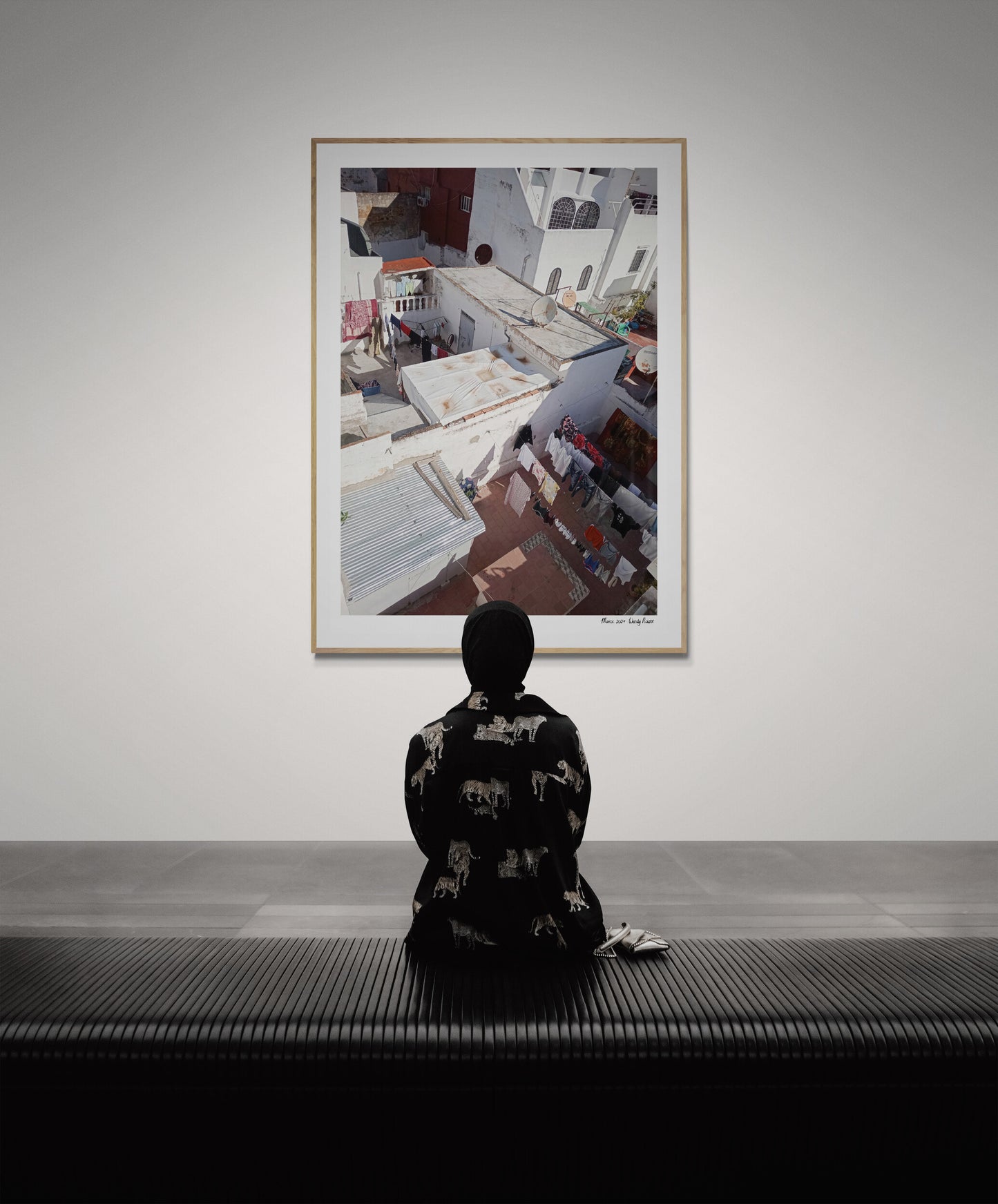 Laundry rooftop |  Framed & Mounted Print