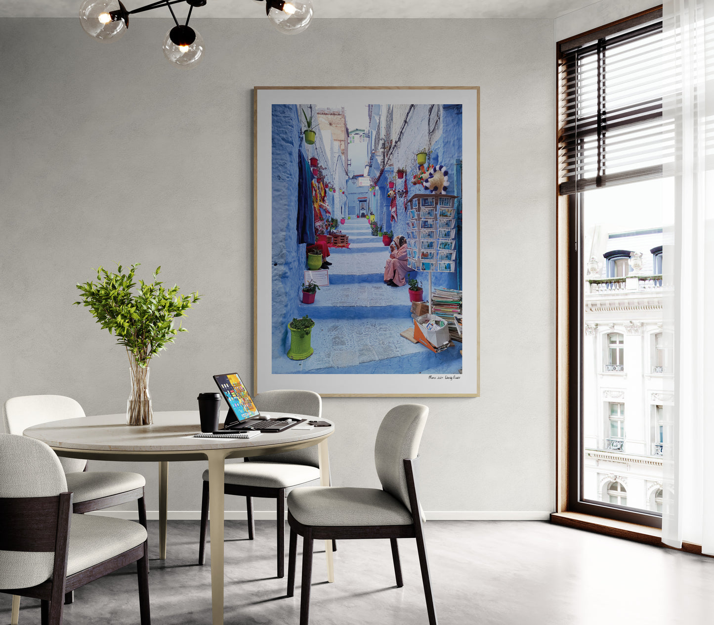 Women in reds | Framed & Mounted Print