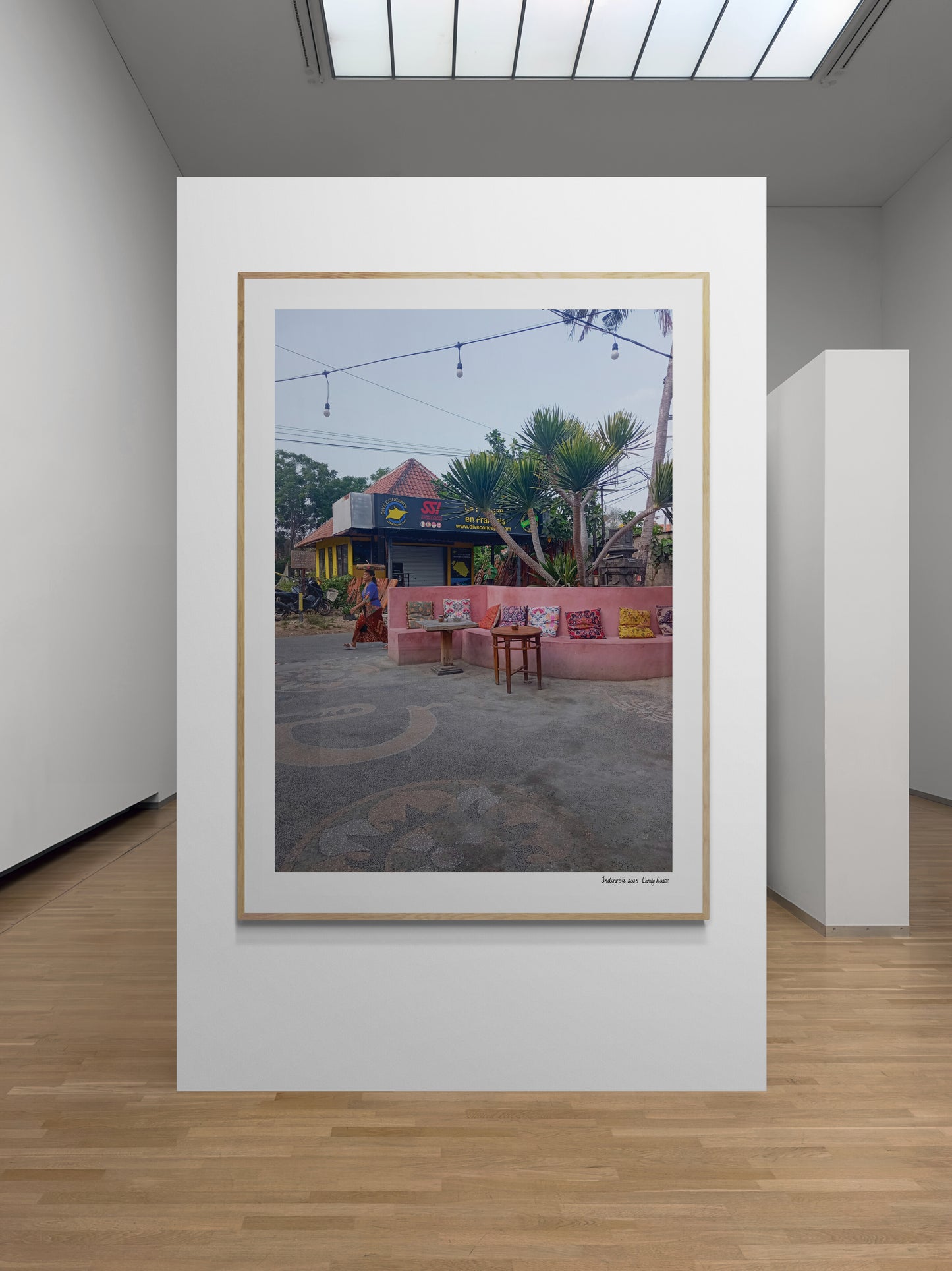 Street situation | Framed & Mounted Print