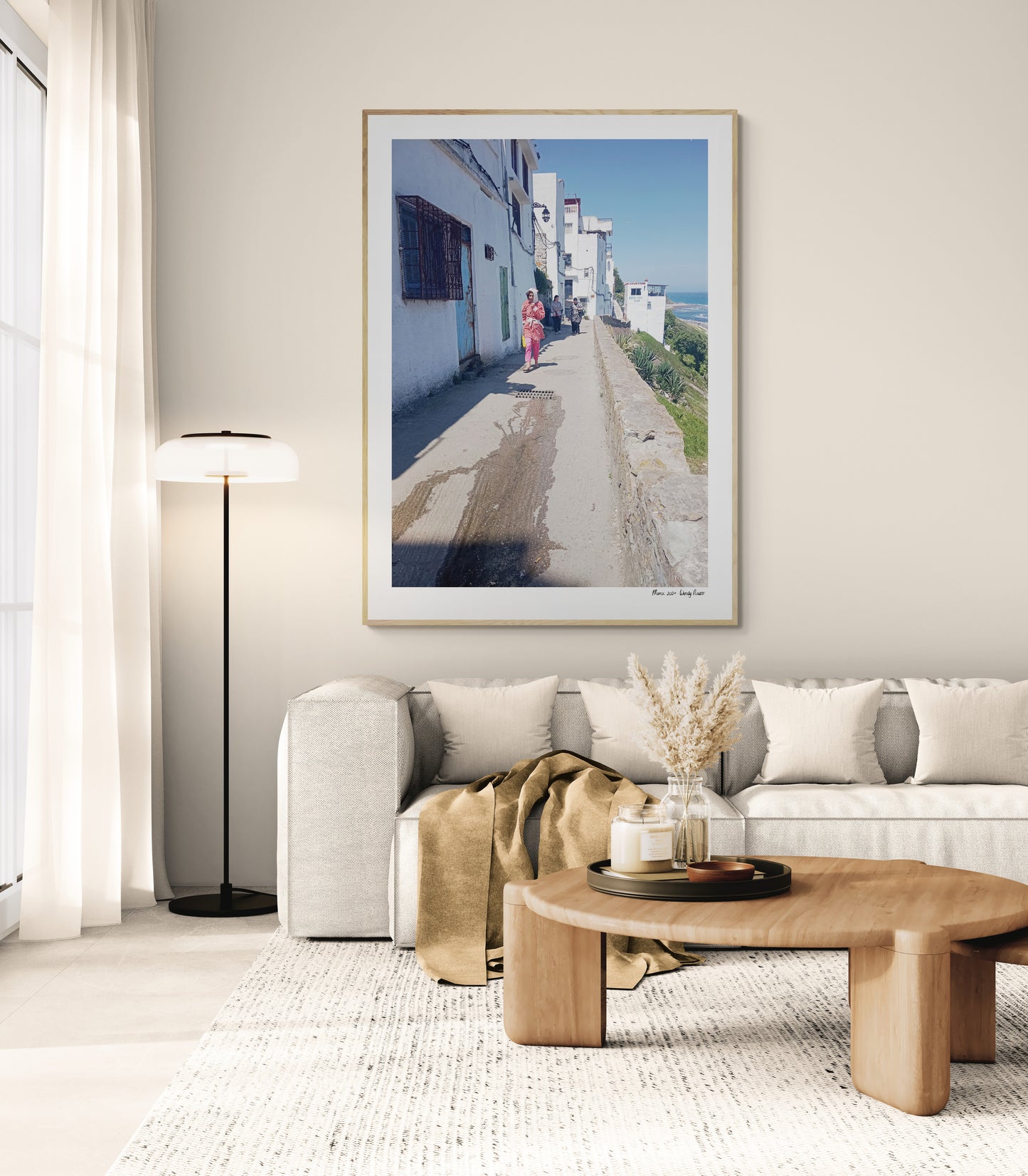 Women walking | Framed & Mounted Print