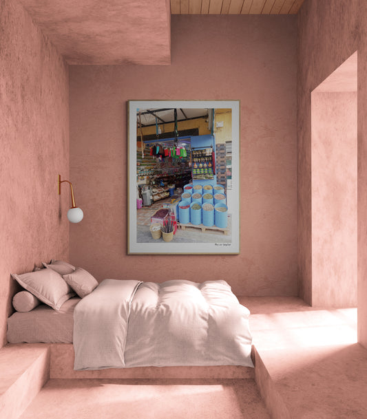 Spice shop | Framed & Mounted Print