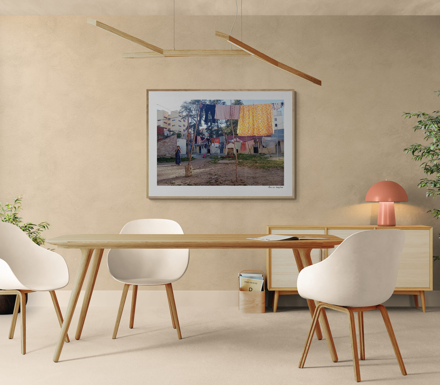 Laundry Girl | Framed & Mounted Print