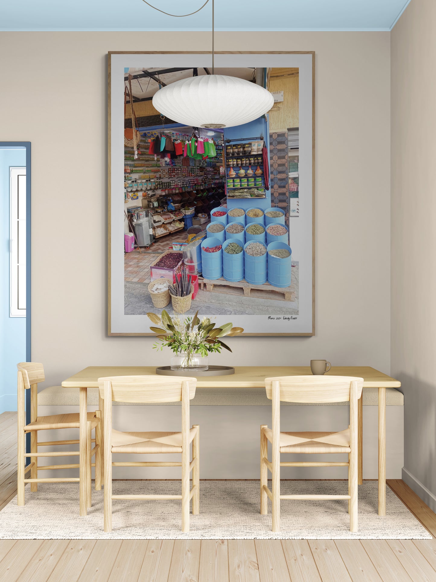 Spice shop | Framed & Mounted Print