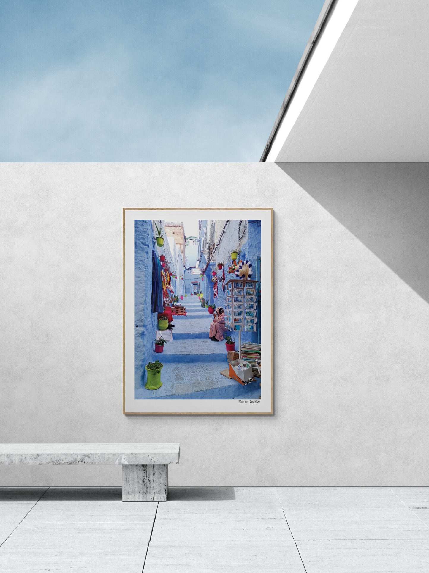 Women in reds | Framed & Mounted Print