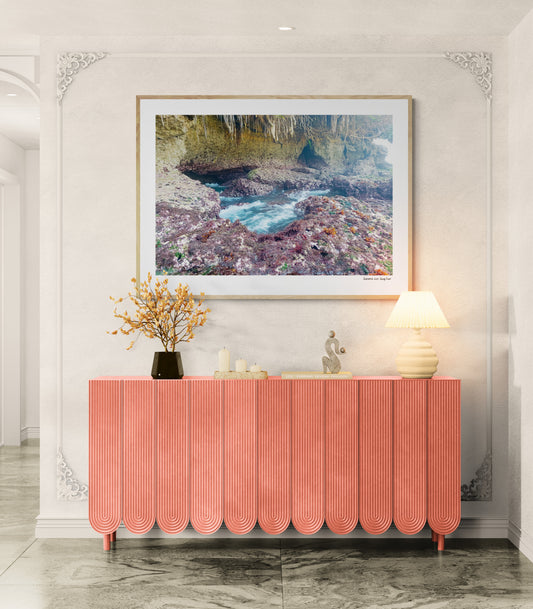 Sea cave floor |  Framed & Mounted Print