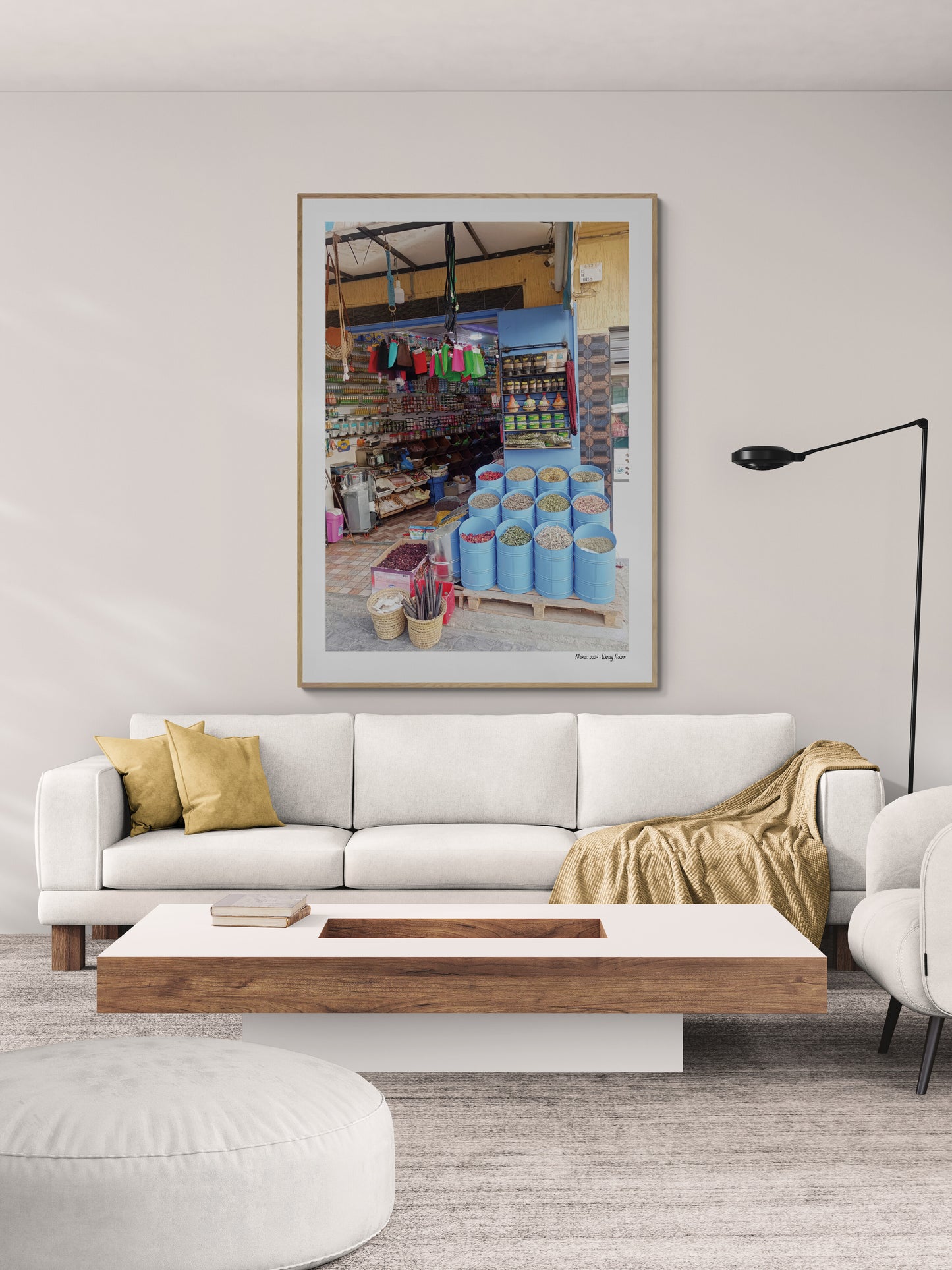 Spice shop | Framed & Mounted Print