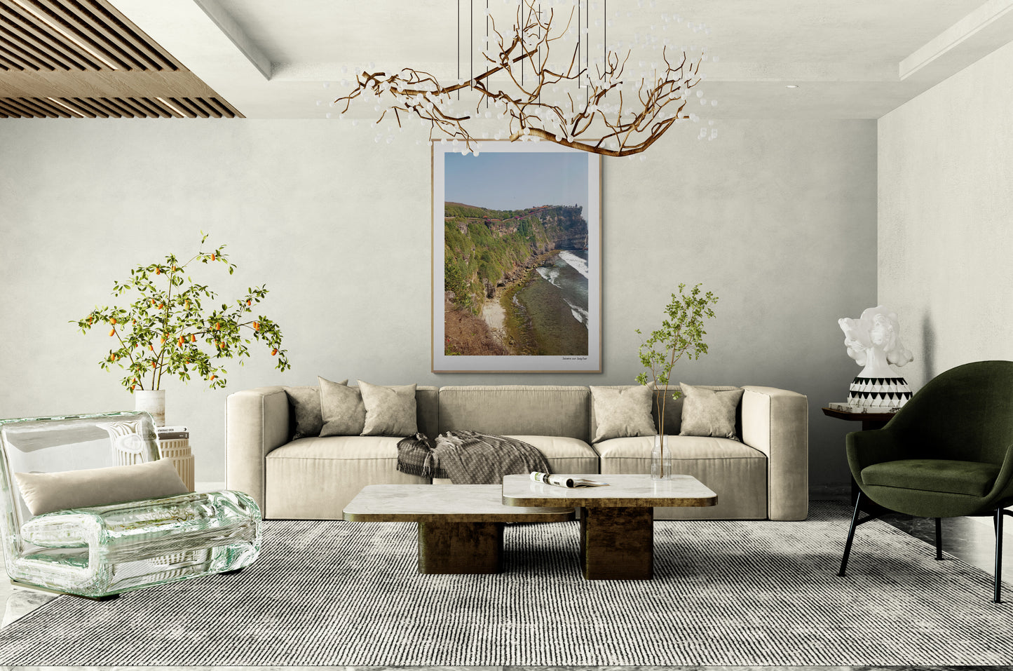 Sea kliff |  Framed & Mounted Print