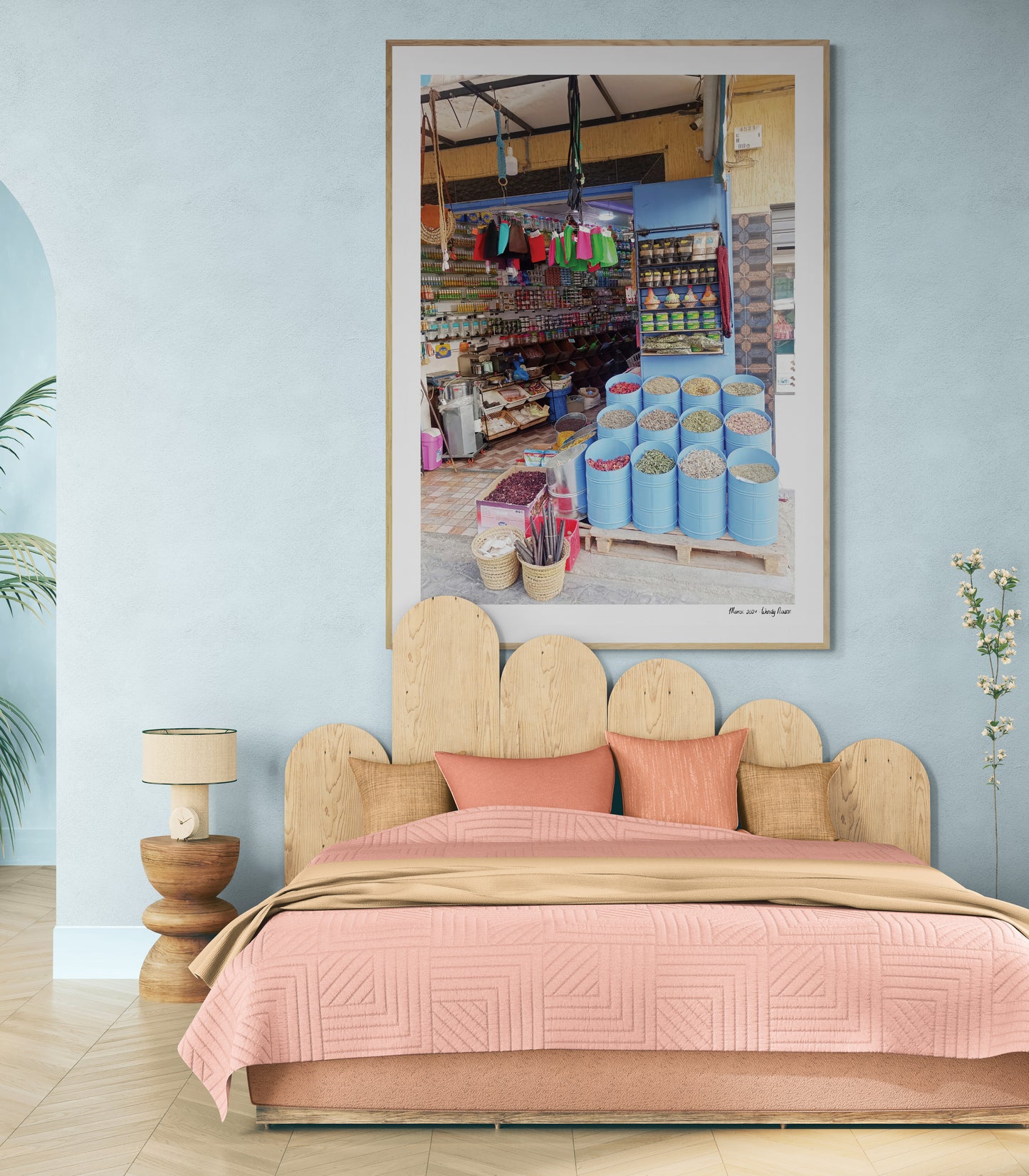 Spice shop | Framed & Mounted Print