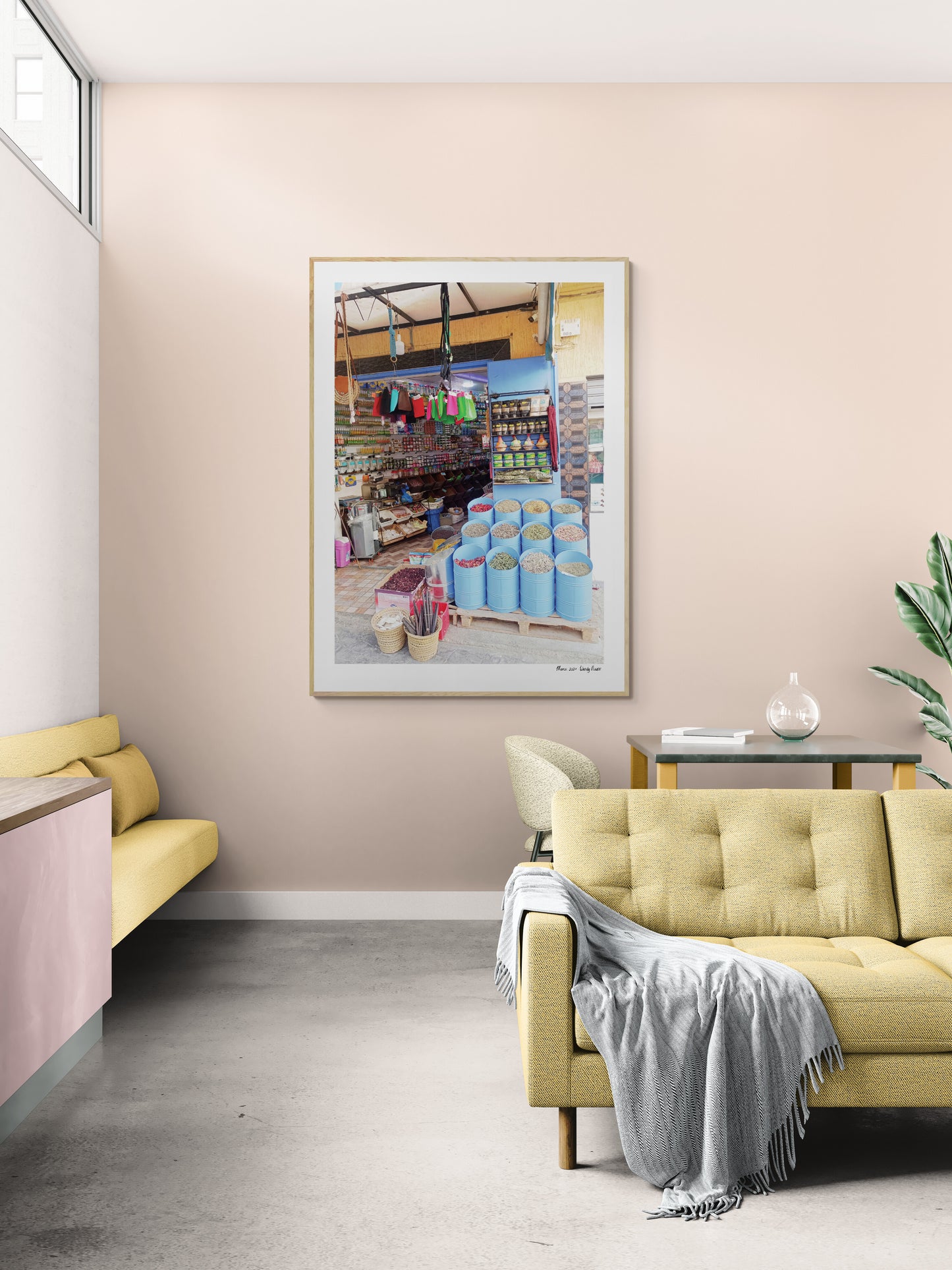 Spice shop | Framed & Mounted Print