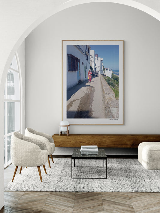 Women walking | Framed & Mounted Print