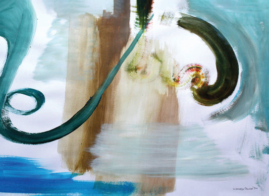 Gravity | Original Paper Painting