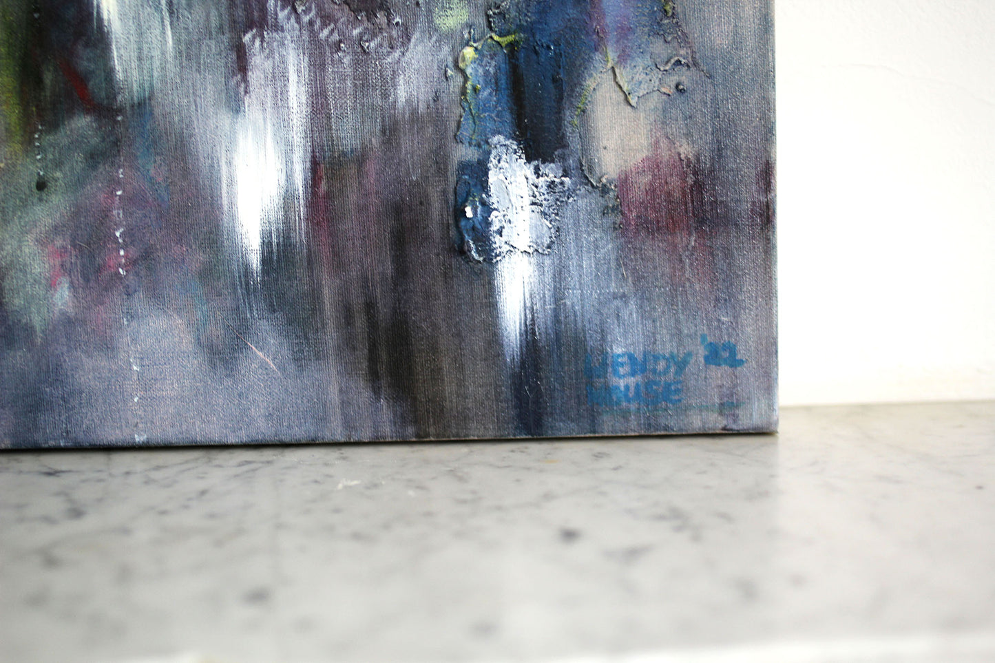 Razor Blades | Original Oil Linnen Painting