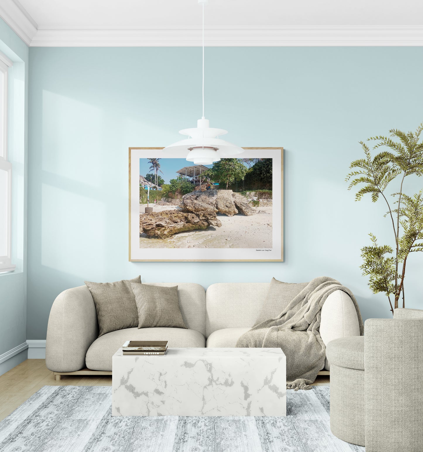 Beach |  Framed & Mounted Print