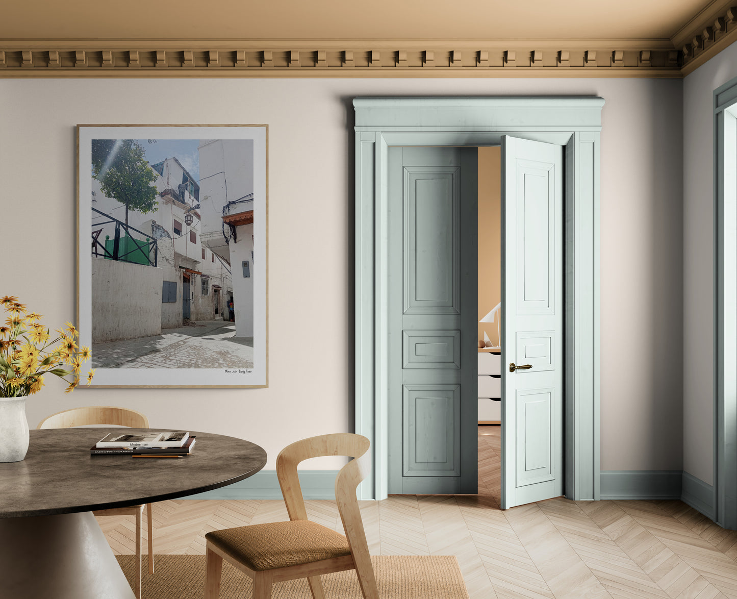 Construction Workers | Framed & Mounted Print