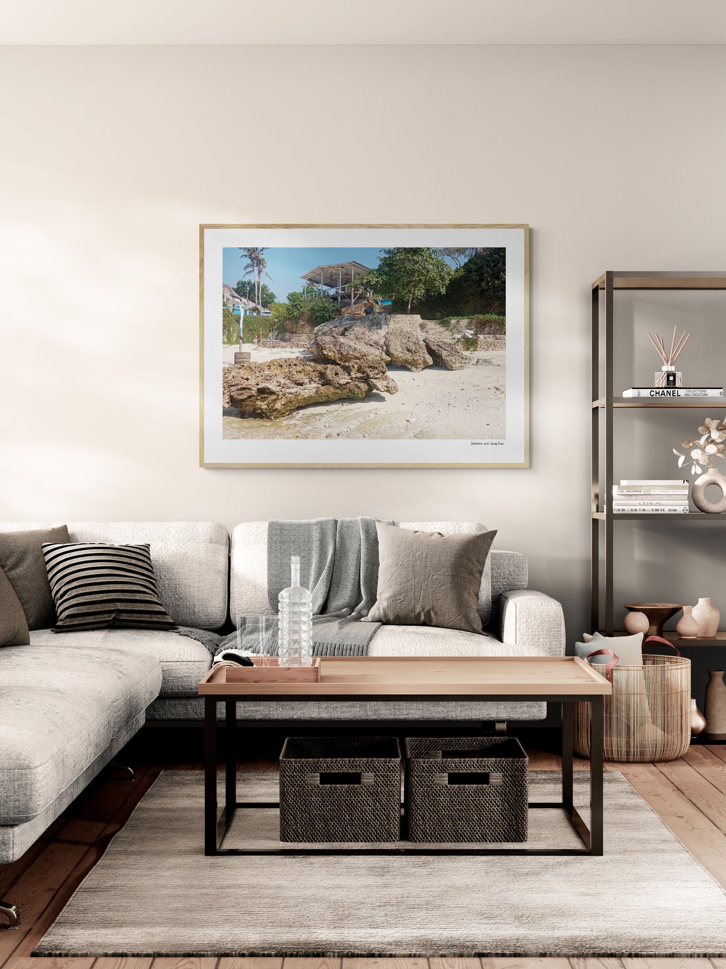 Beach |  Framed & Mounted Print