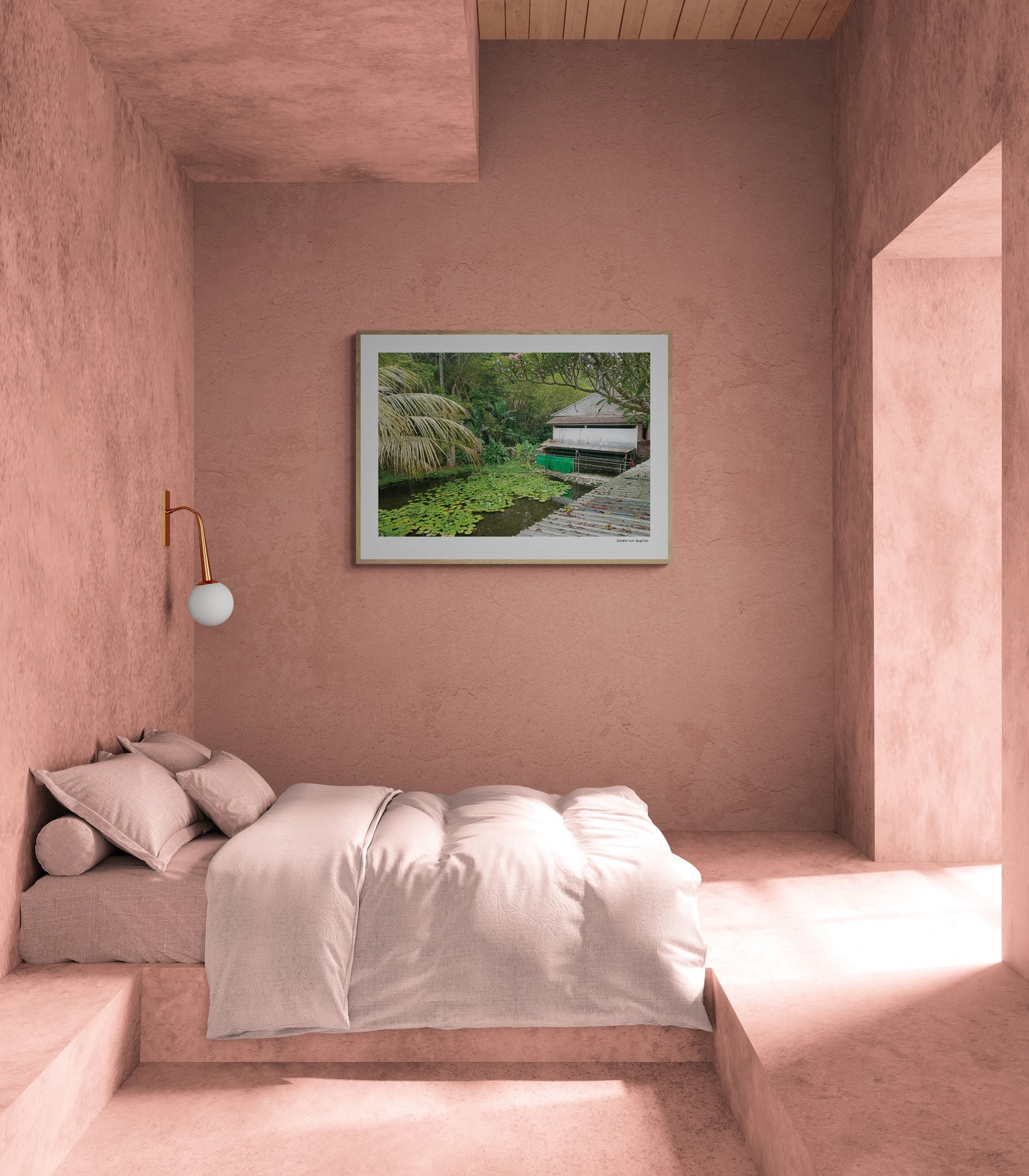 Laundry rack |  Framed & Mounted Print