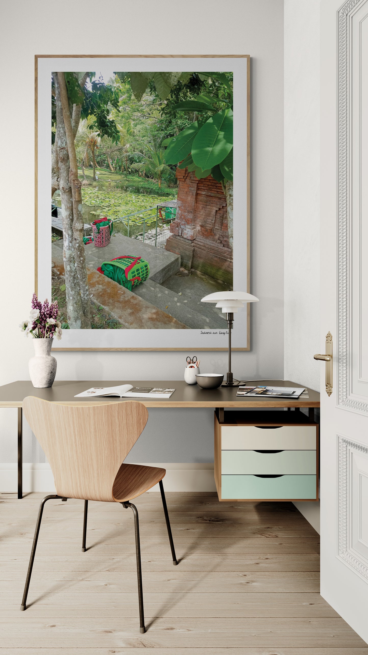 Laundry basket | Framed & Mounted Print